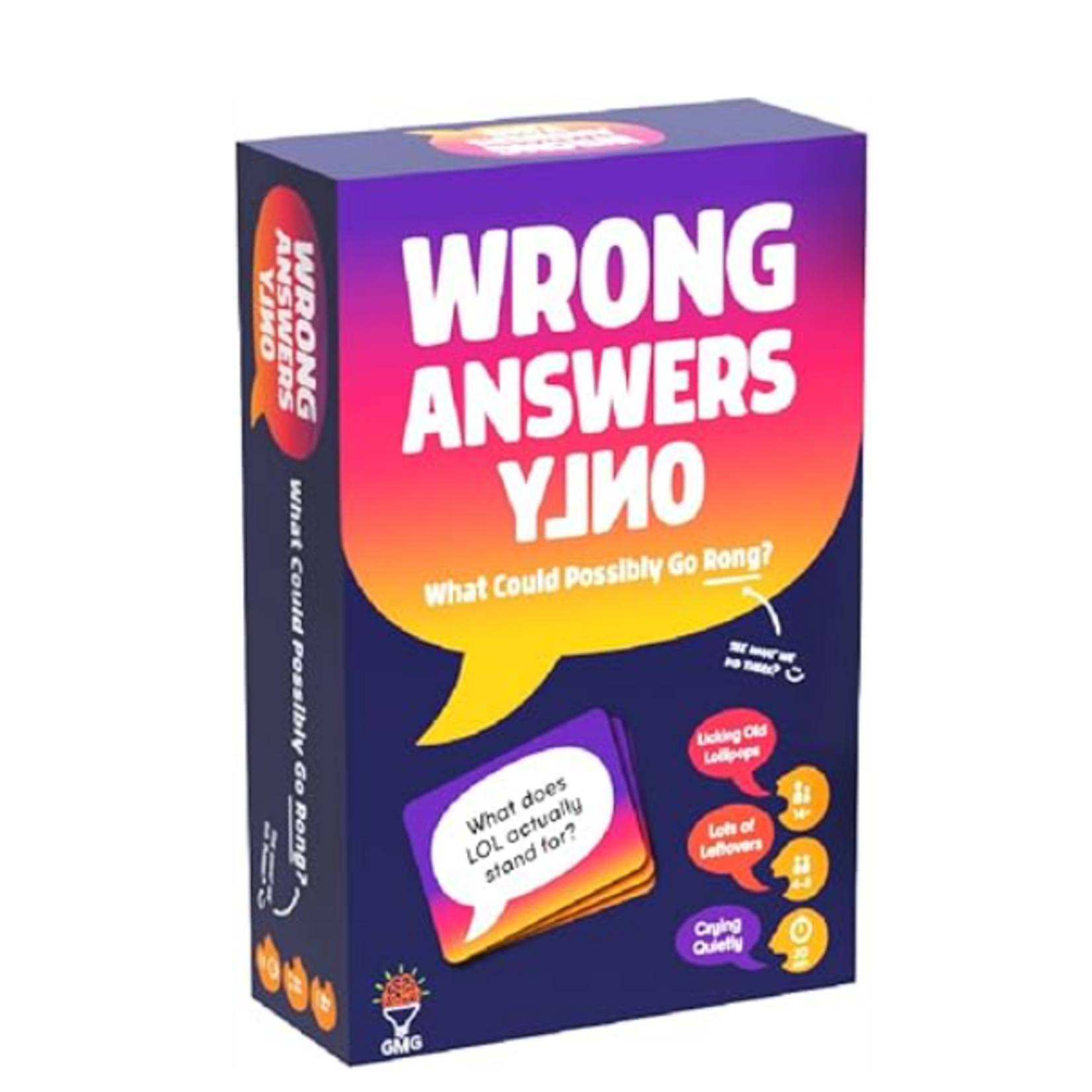 Gray Matter Games Wrong Answers Only Game