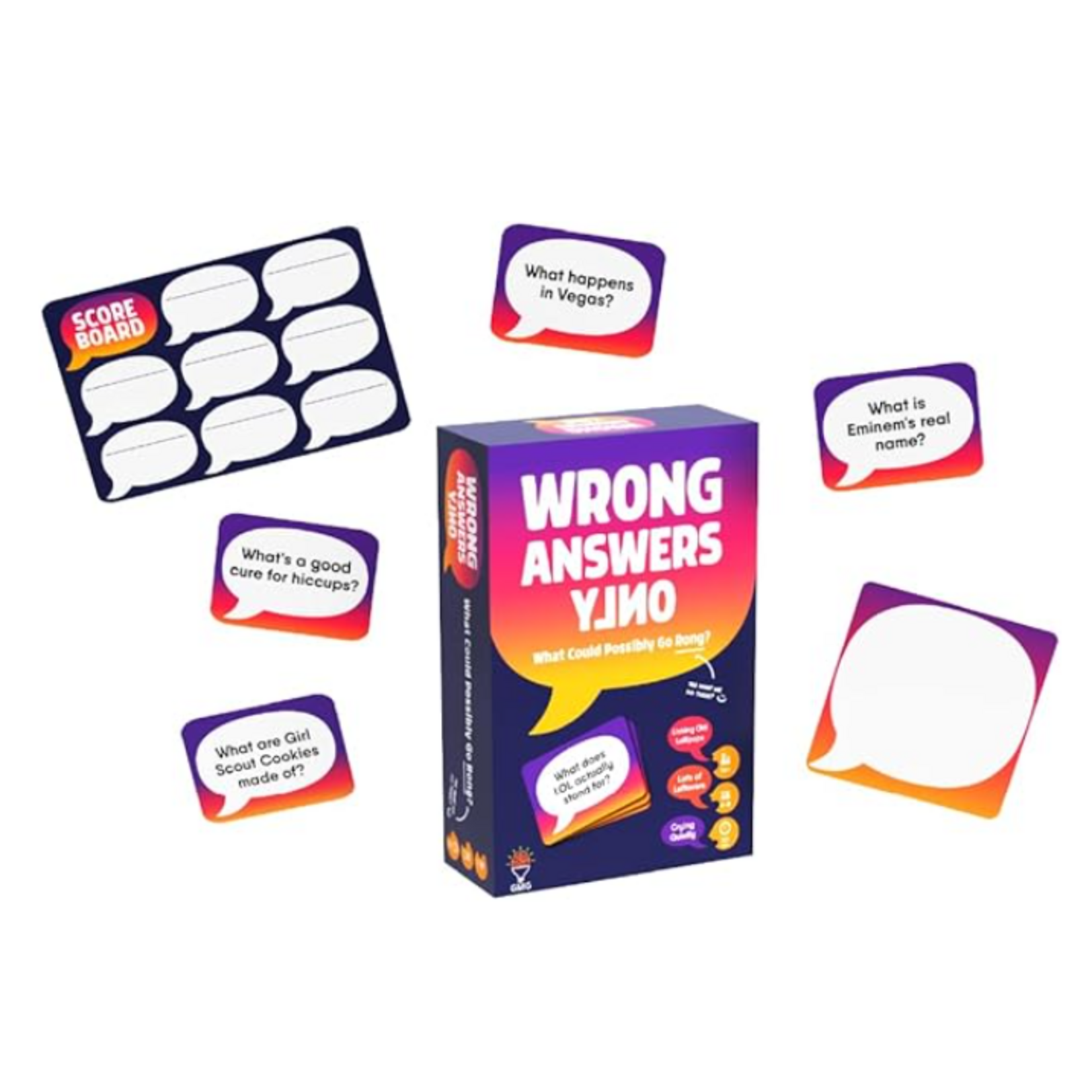 Gray Matter Games Wrong Answers Only Game