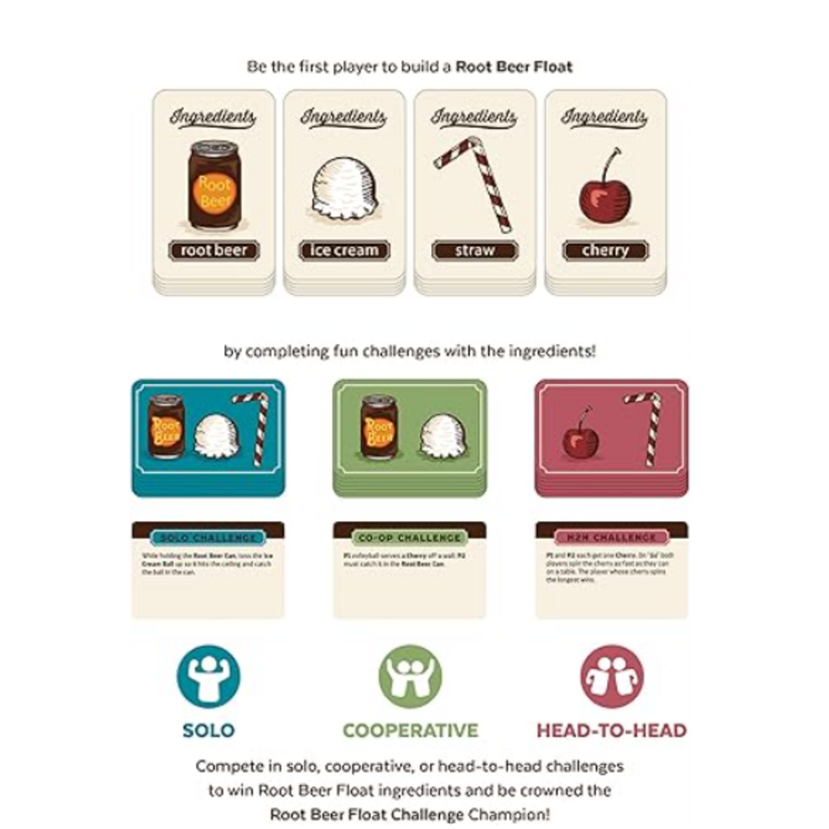 Gray Matter Games Root Beer Float Challenge