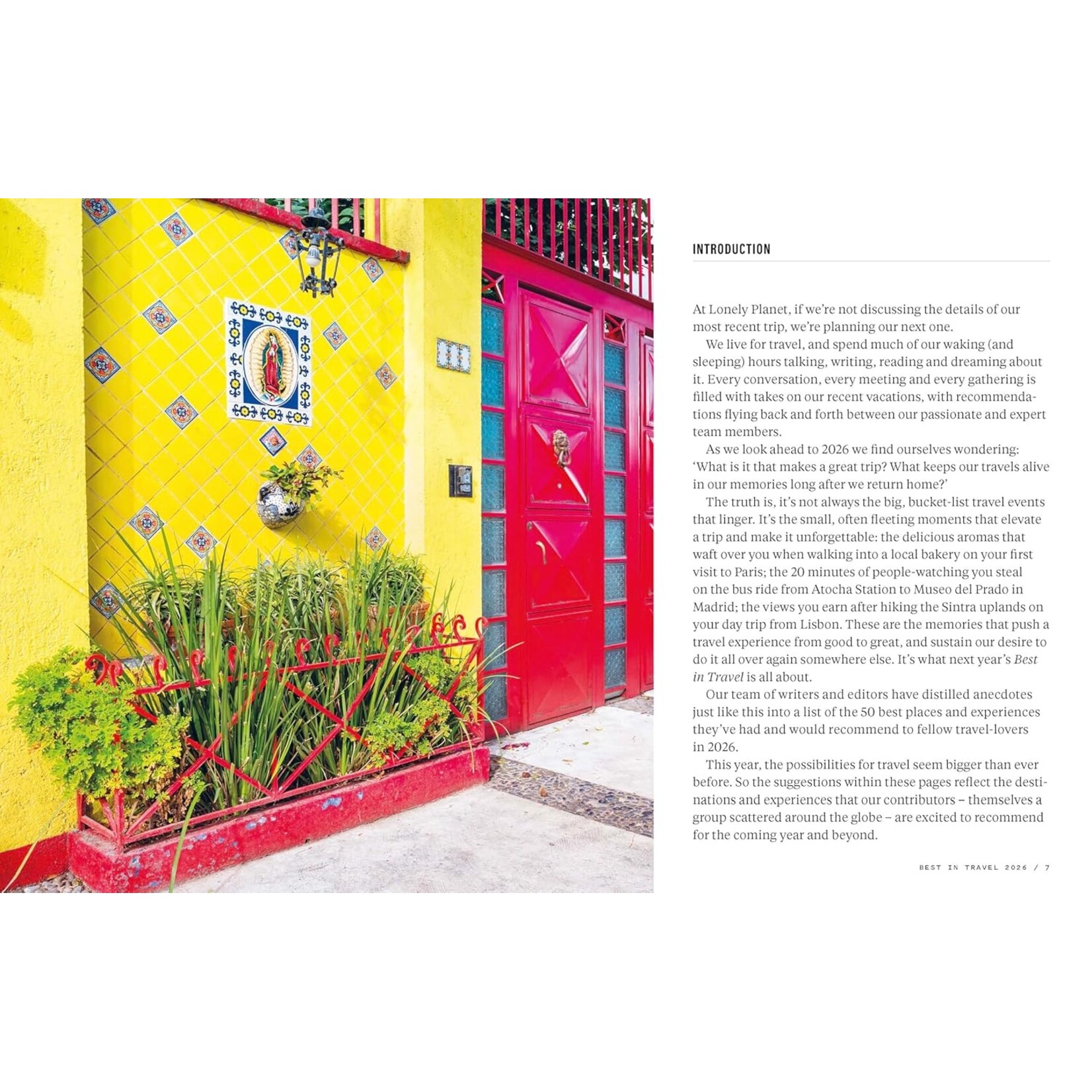 Lonely Planet Best in Travel 2026