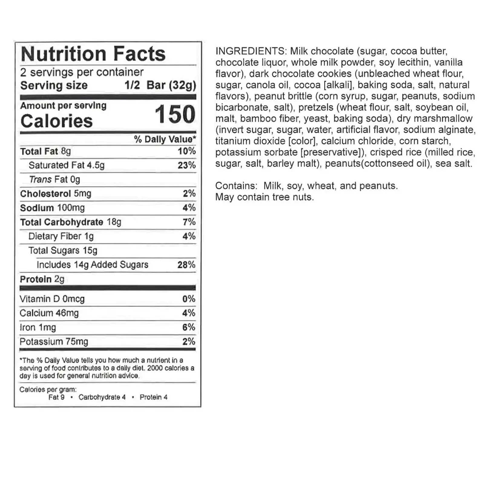 Midnight Snack  Milk Chocolate Bar