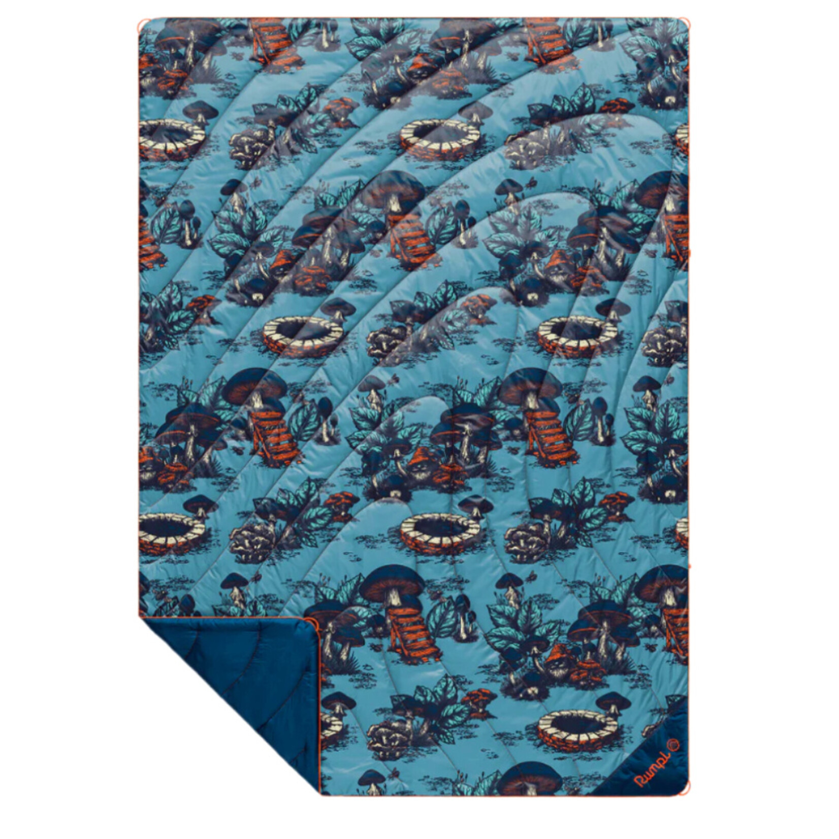 Rumpl Magic Mushrooms Orginal Puffy Blanket