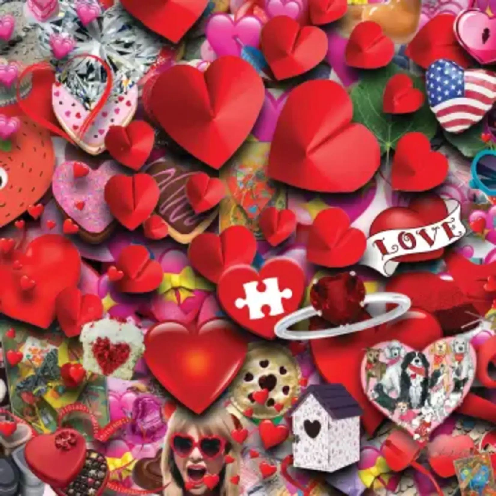 Hart Puzzles Hearts, Hearts, Hearts Puzzle