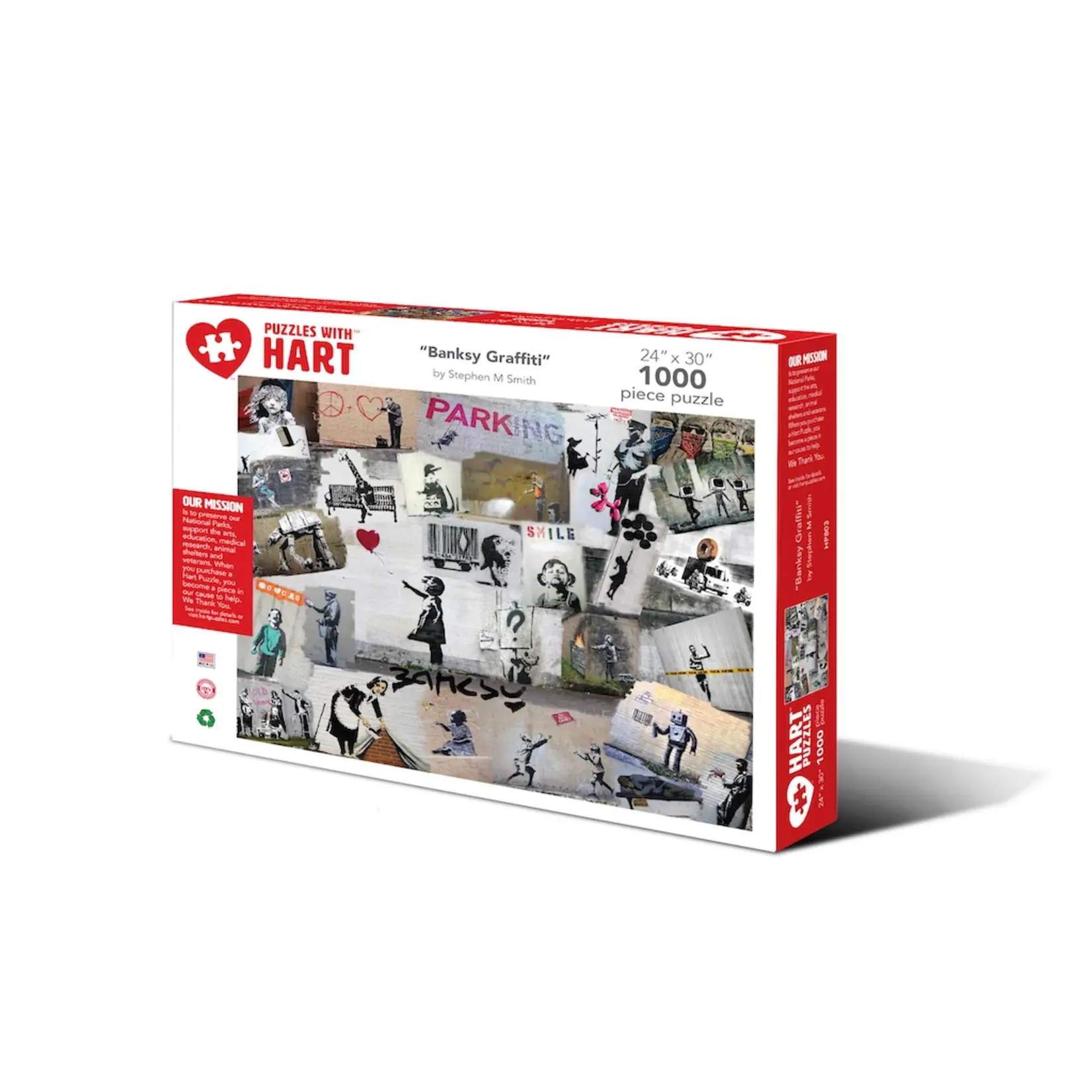 Hart Puzzles Banski Graffiti Puzzle