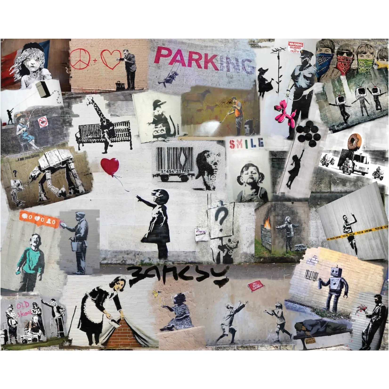 Hart Puzzles Banski Graffiti Puzzle