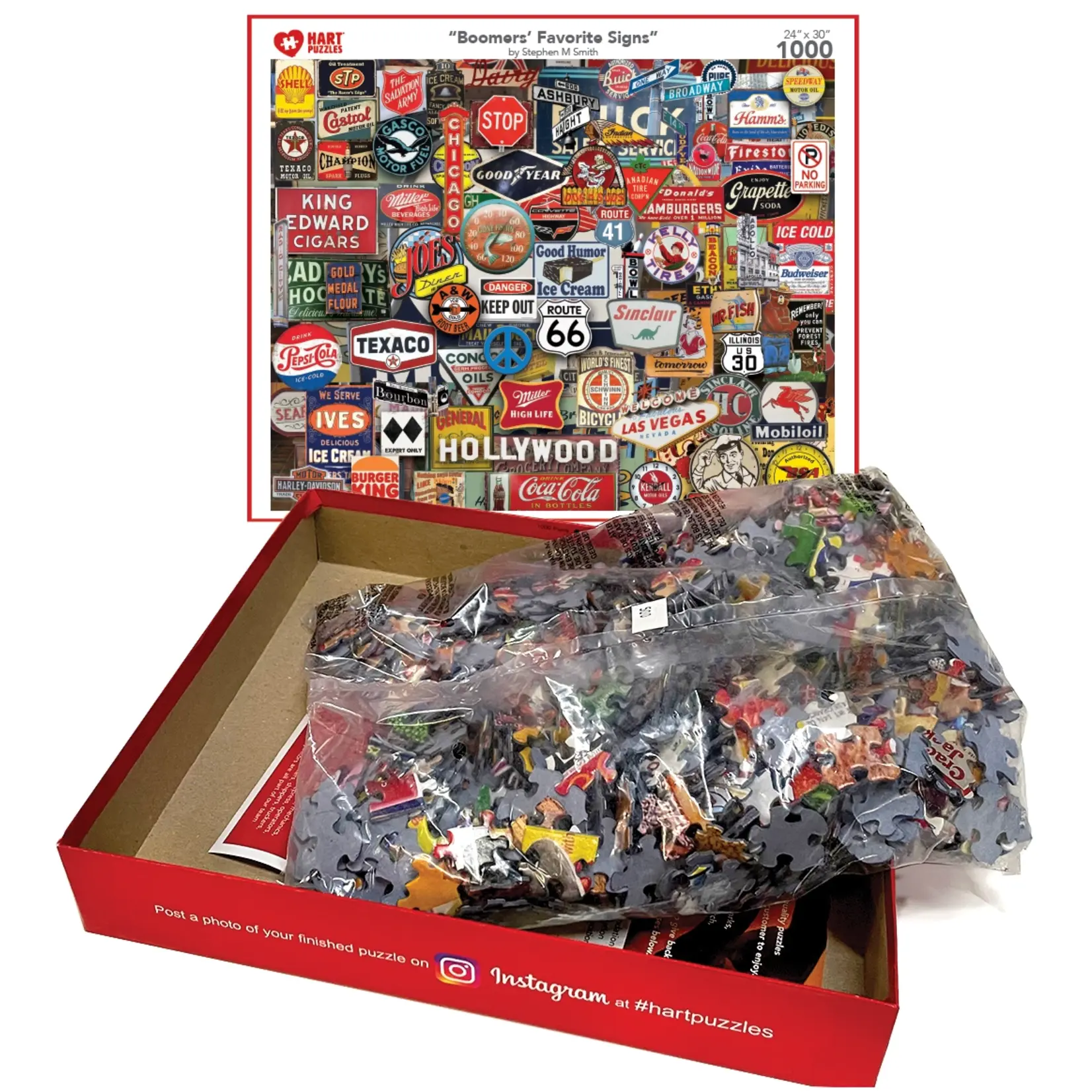 Hart Puzzles Boomers' Favorite Signs