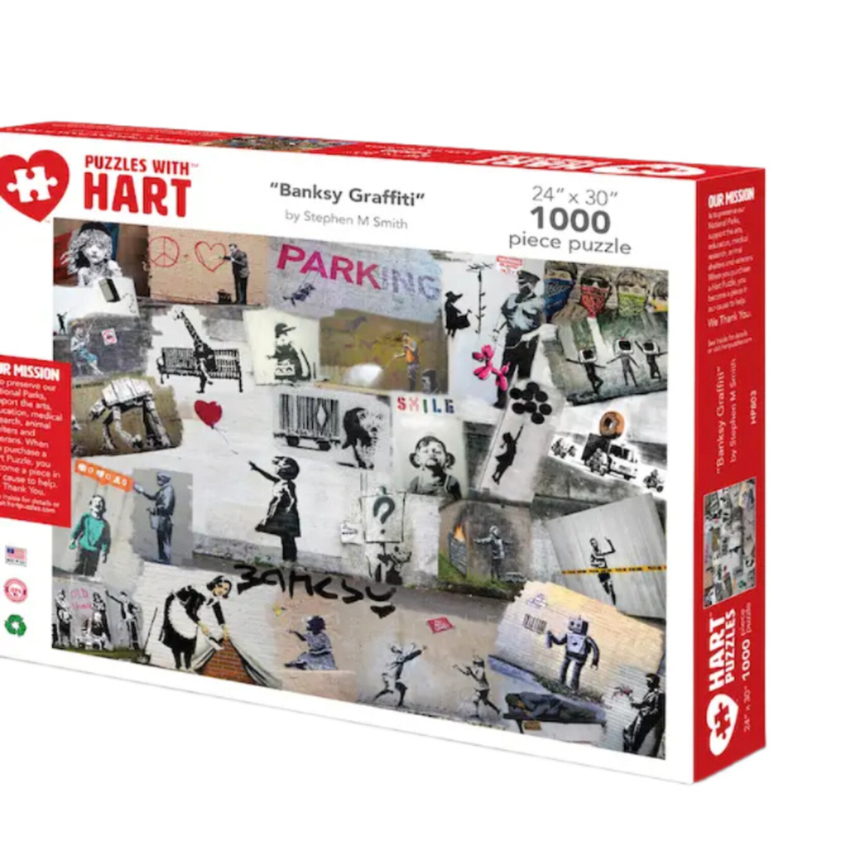 Hart Puzzles Banski Graffiti Puzzle