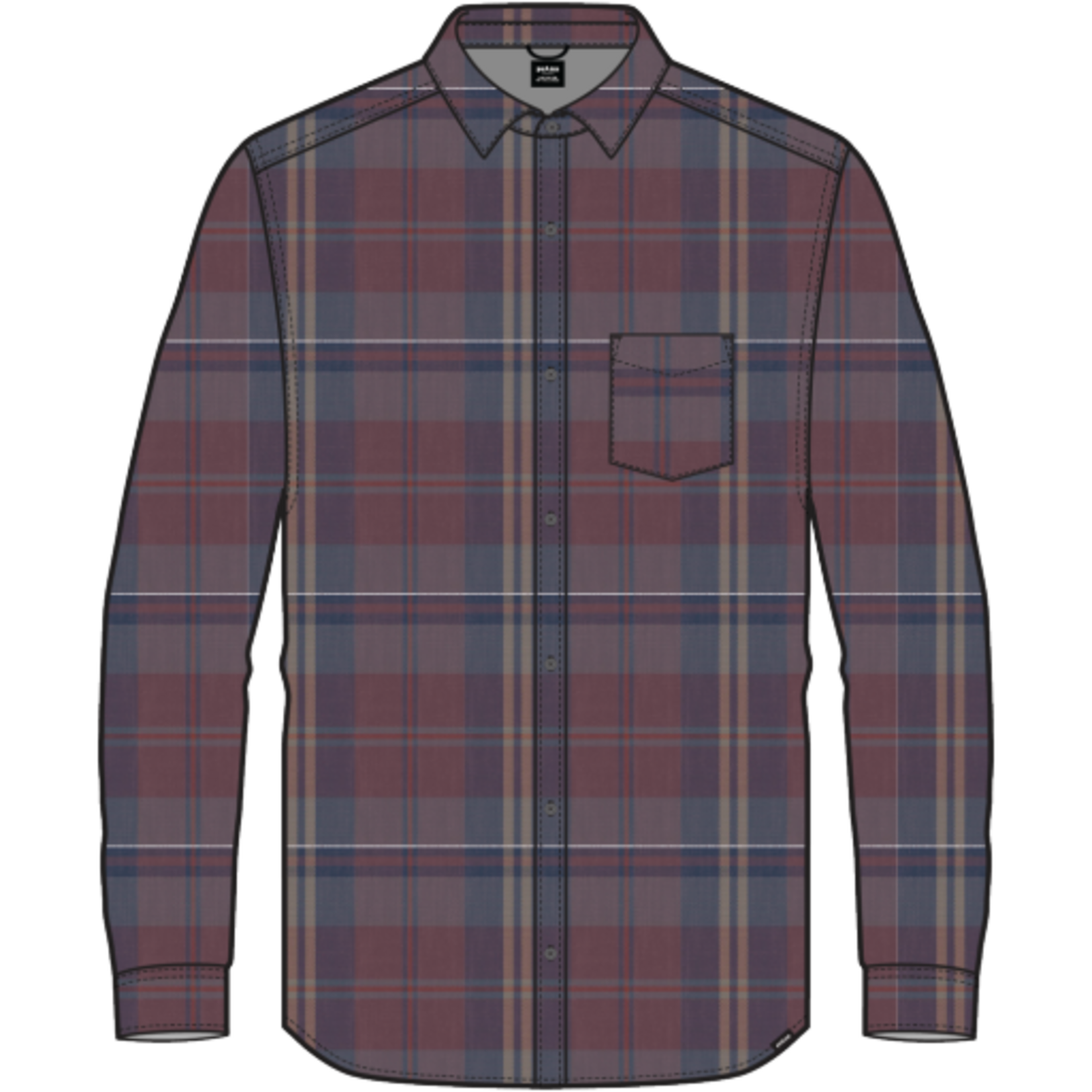 Prana Los Feliz Flannel Shirt