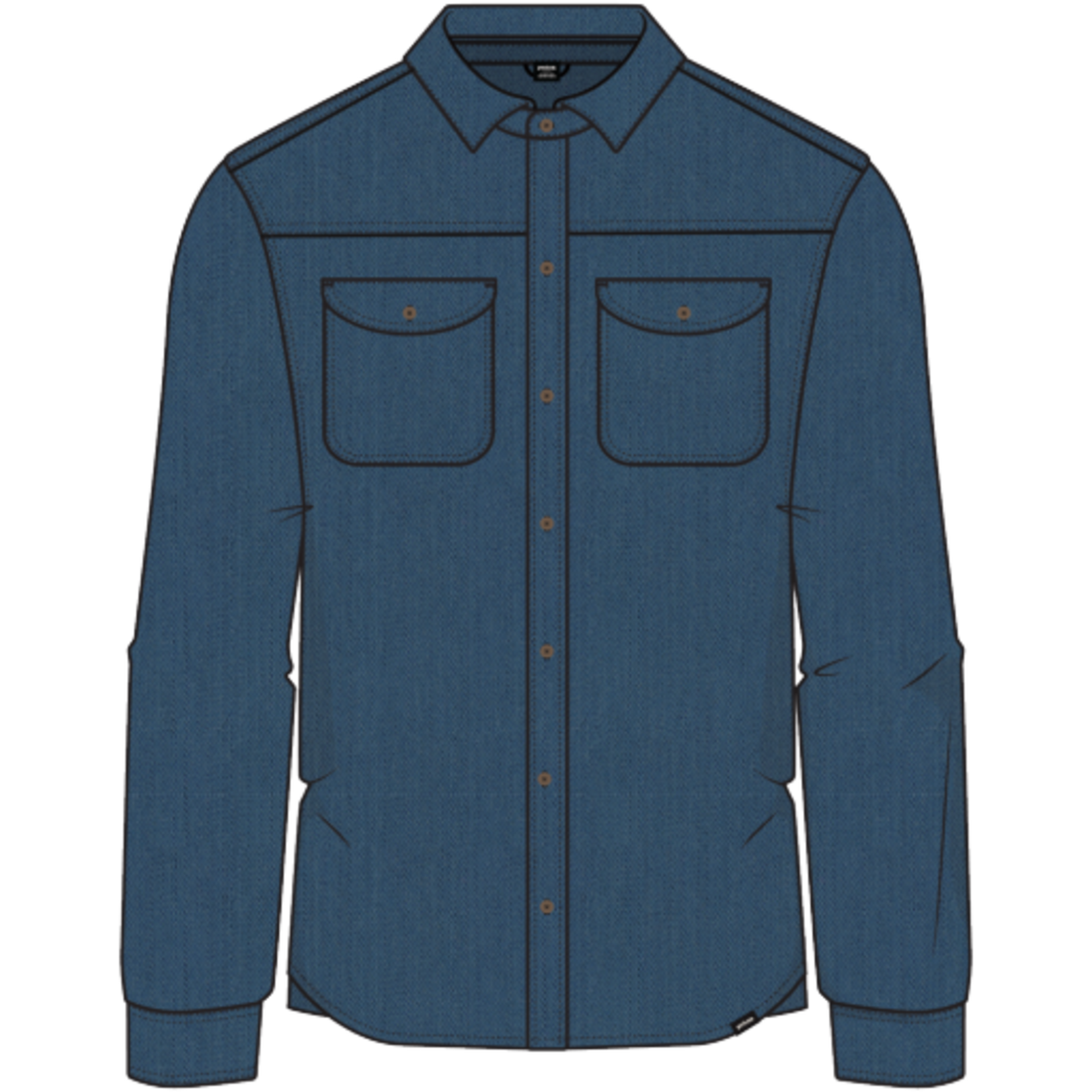 Prana Meares Denim Long Sleeve Shirt