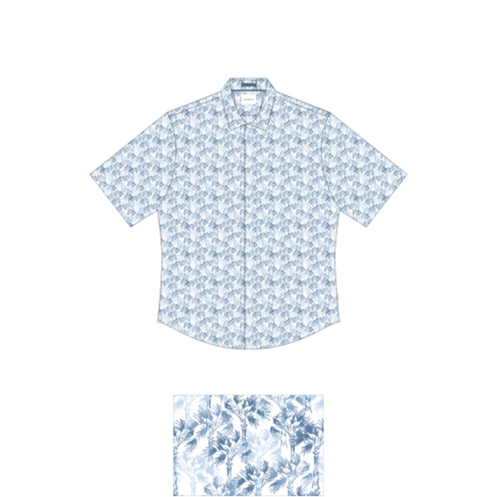 7 Diamonds PALMLINE SHORT SLEEVE SHIRT