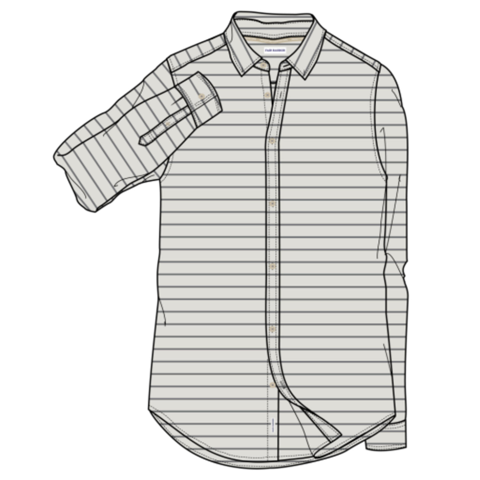 Fair Harbor Oasis Long Sleeve Button Up