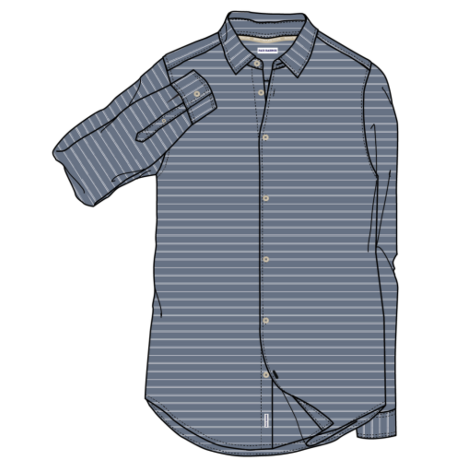 Fair Harbor Sundown Terry LS Button Up