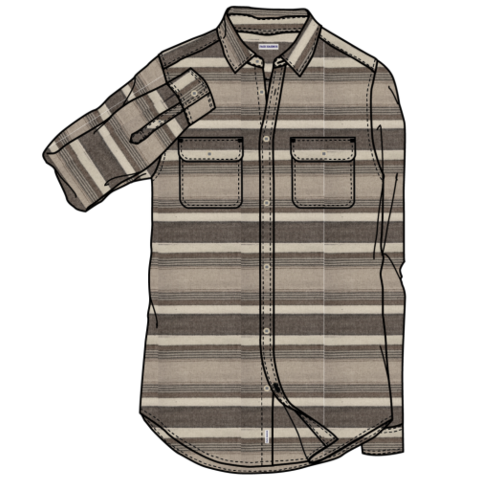 Fair Harbor Dunewood Flannel Shirt