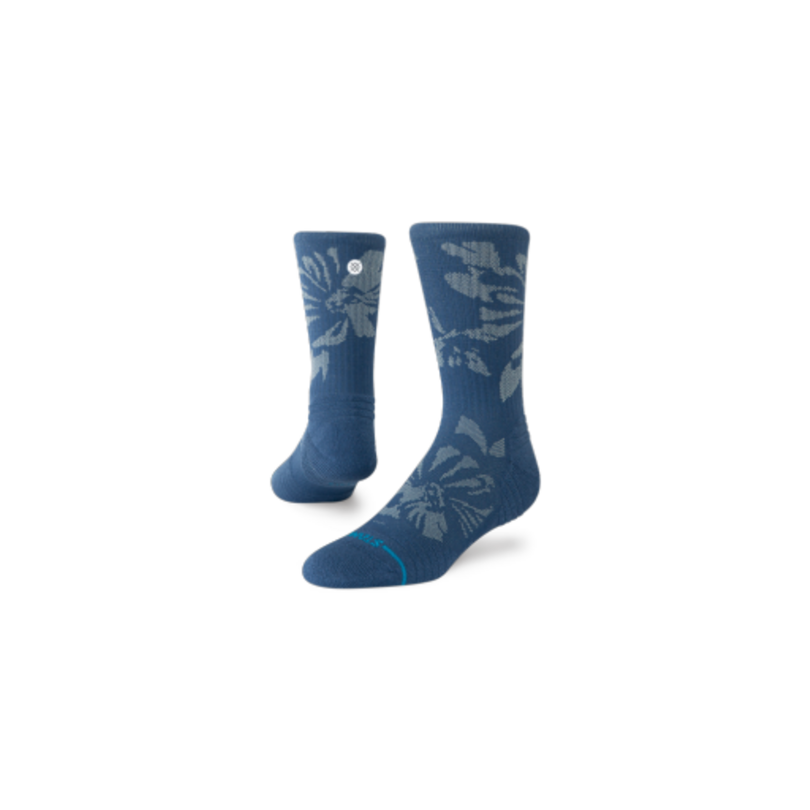 FLORA SCAN MID RIBBED CREW