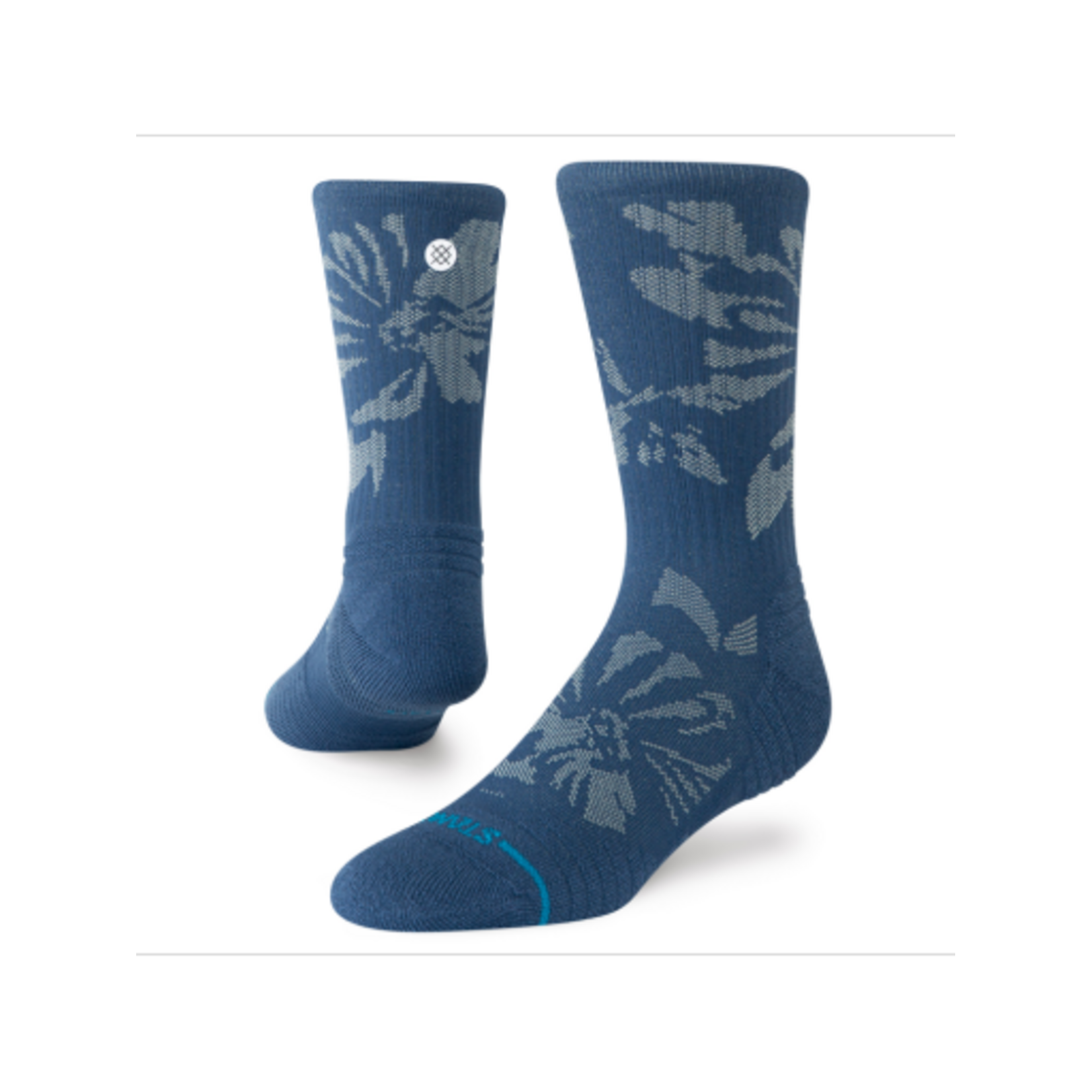 FLORA SCAN MID RIBBED CREW