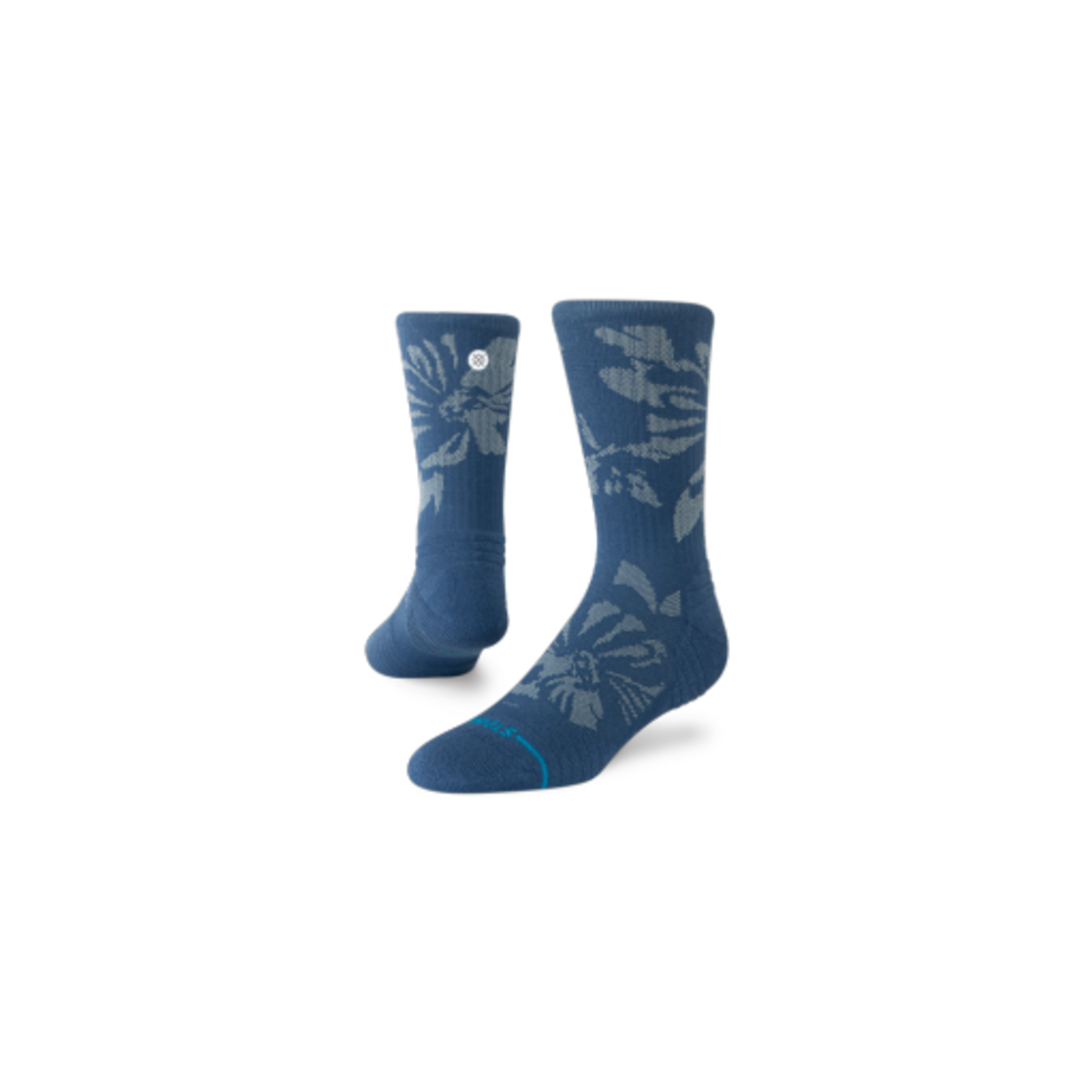 FLORA SCAN MID RIBBED CREW