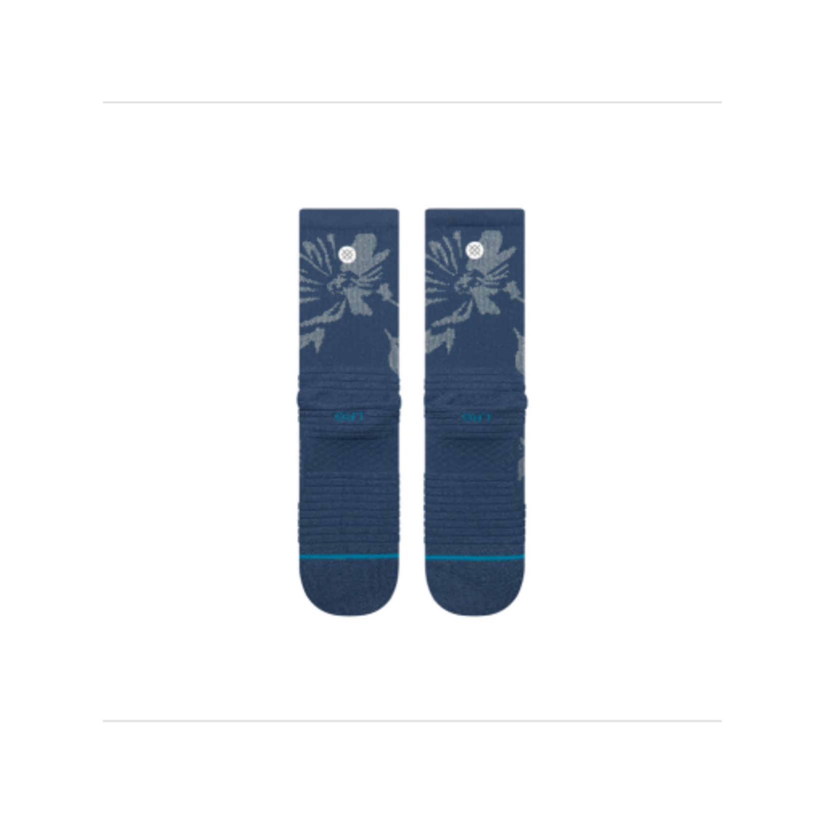 FLORA SCAN MID RIBBED CREW