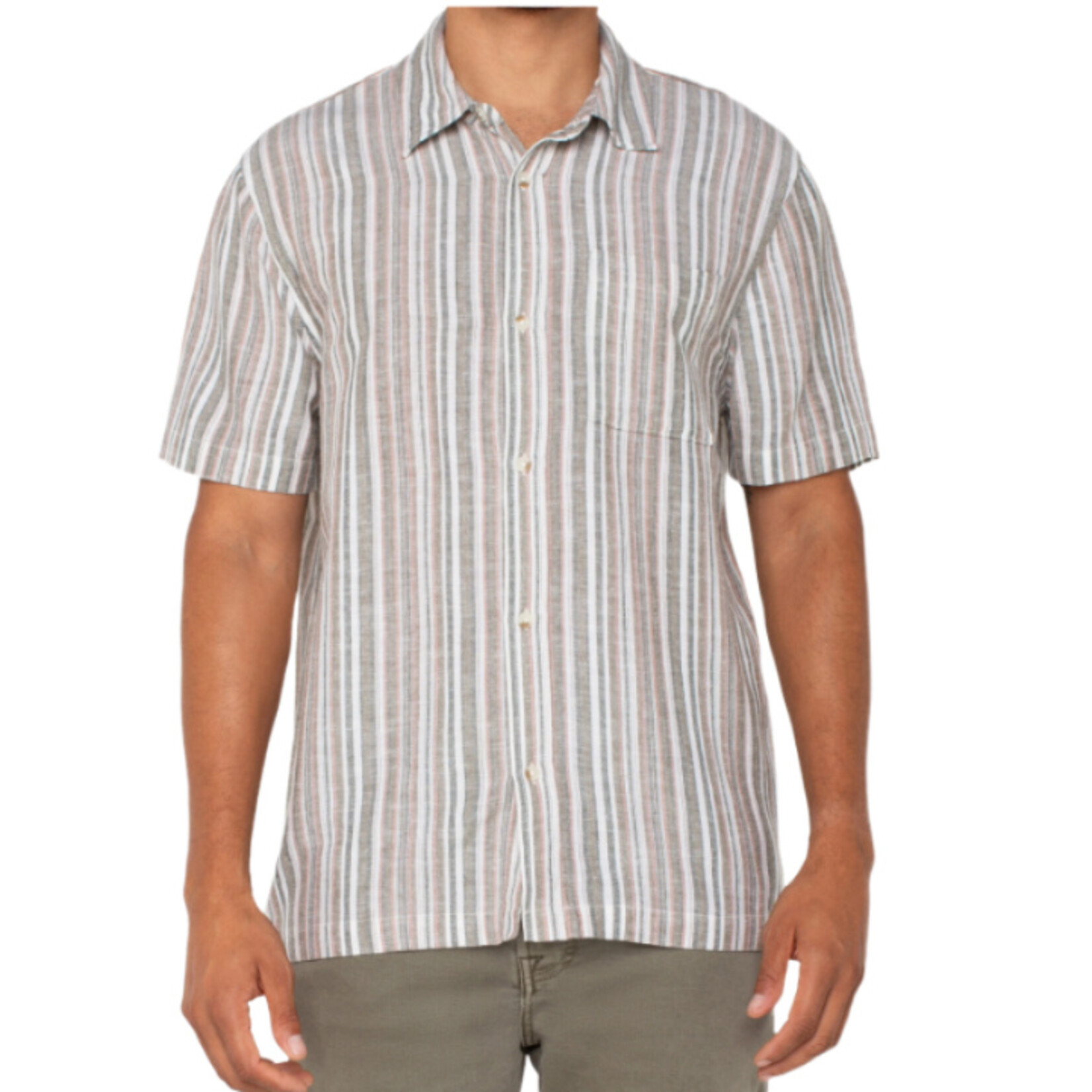 Liverpool Los Angeles Short Sleeve Button Up Shirt