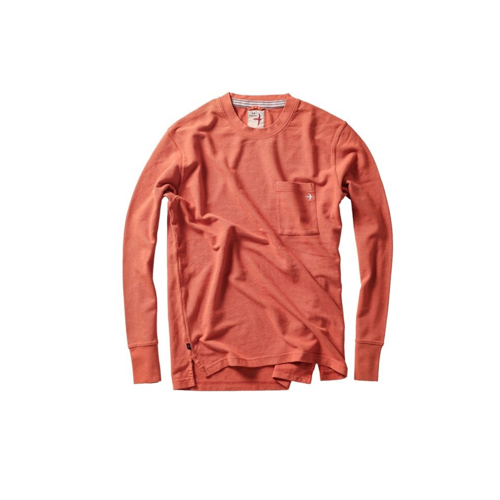 Relwen Vintage Pique Long Sleeve Crew Shirt