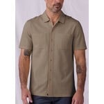 The Normal Brand KNIT GETAWAY BUTTON UP