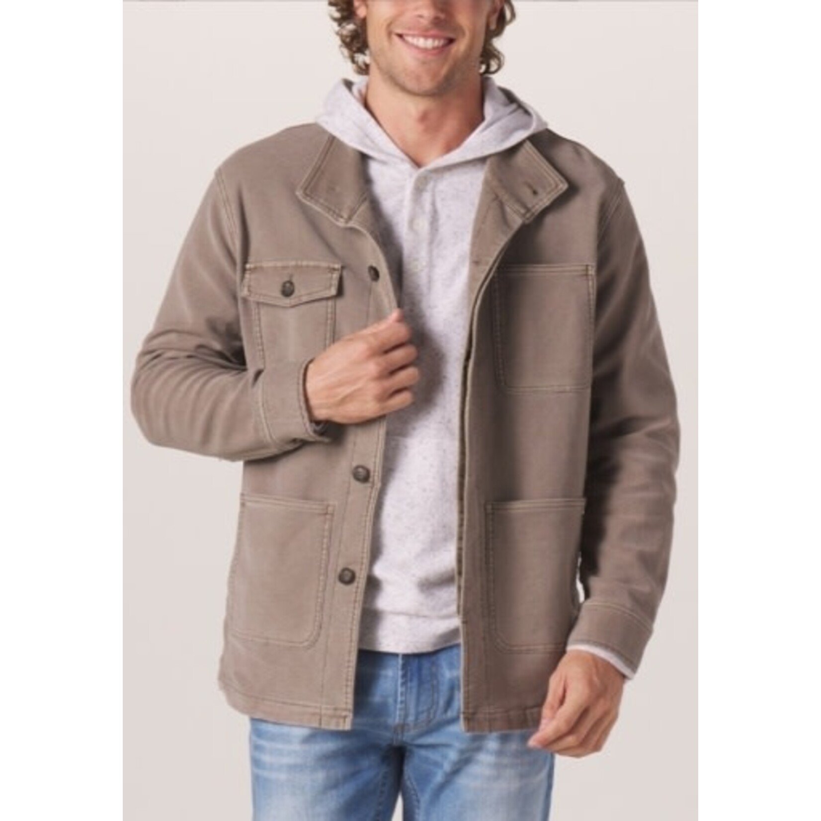 The Normal Brand COMFORT TERRY CHORE COAT- ATS ONLY