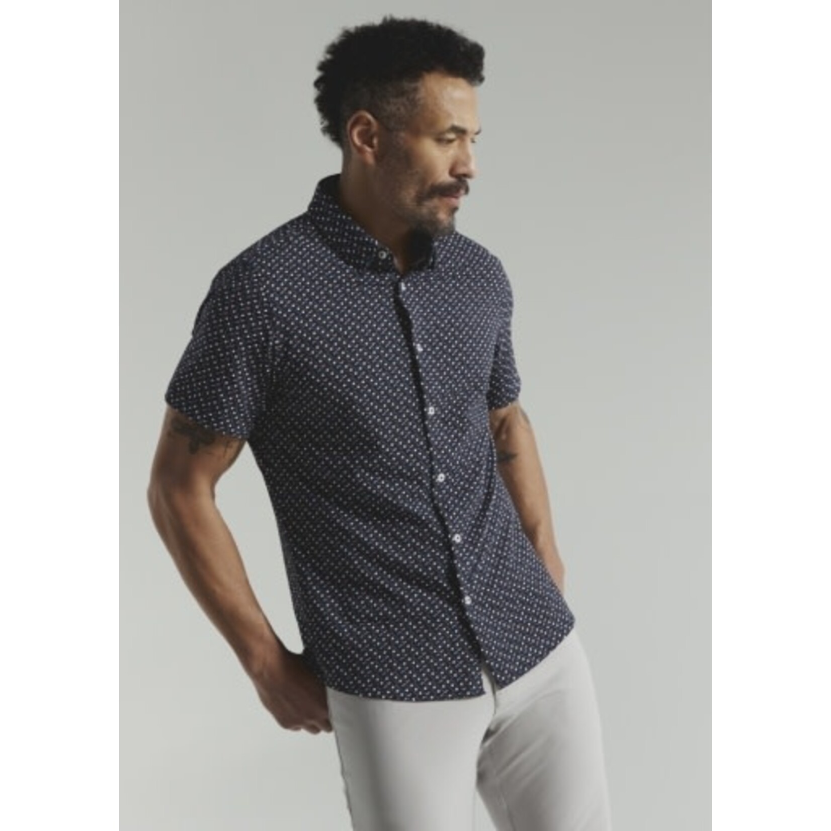 7 Diamonds MARINE SHORT SLEEVE SHIRT