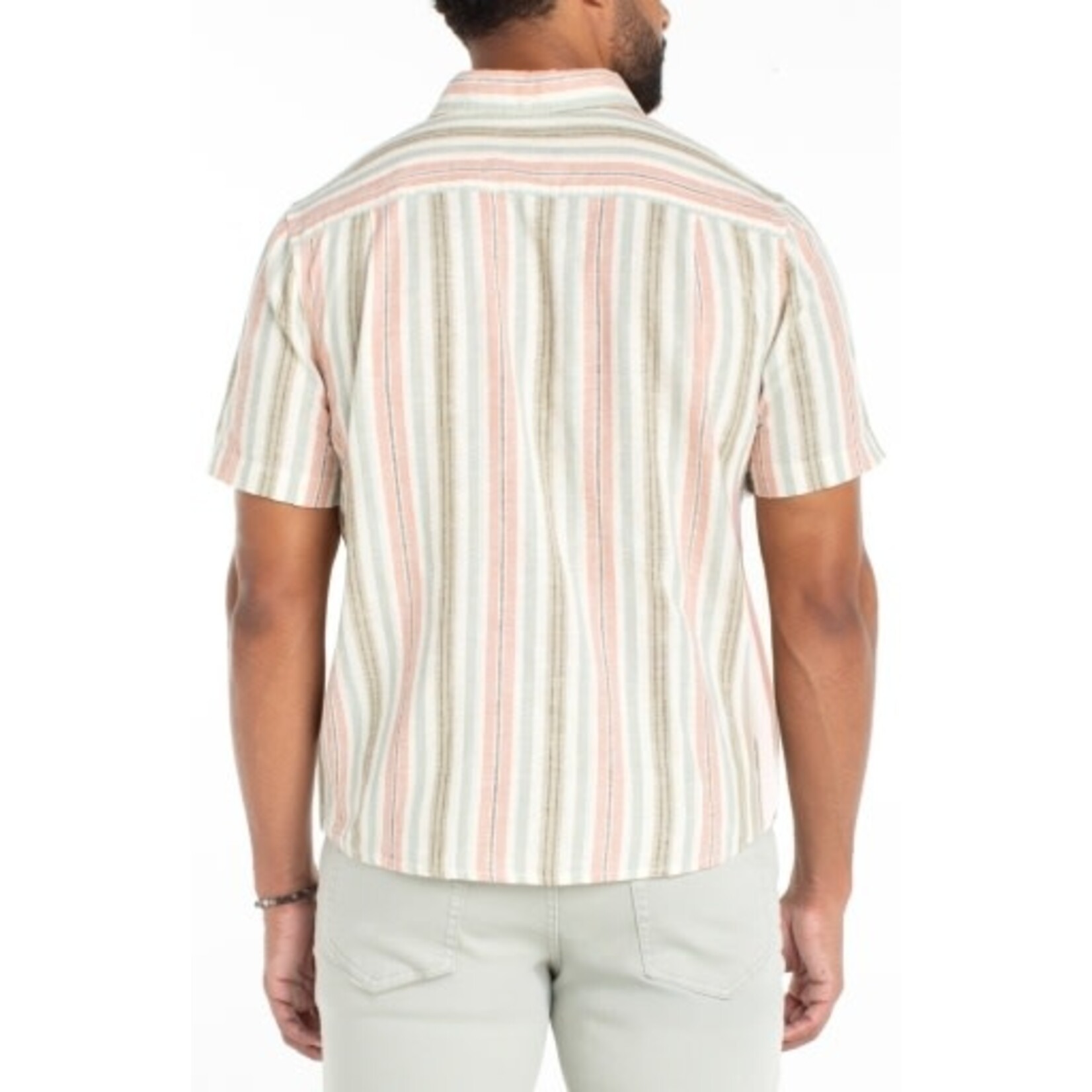 Liverpool Los Angeles Short Sleeve Button Up Shirt