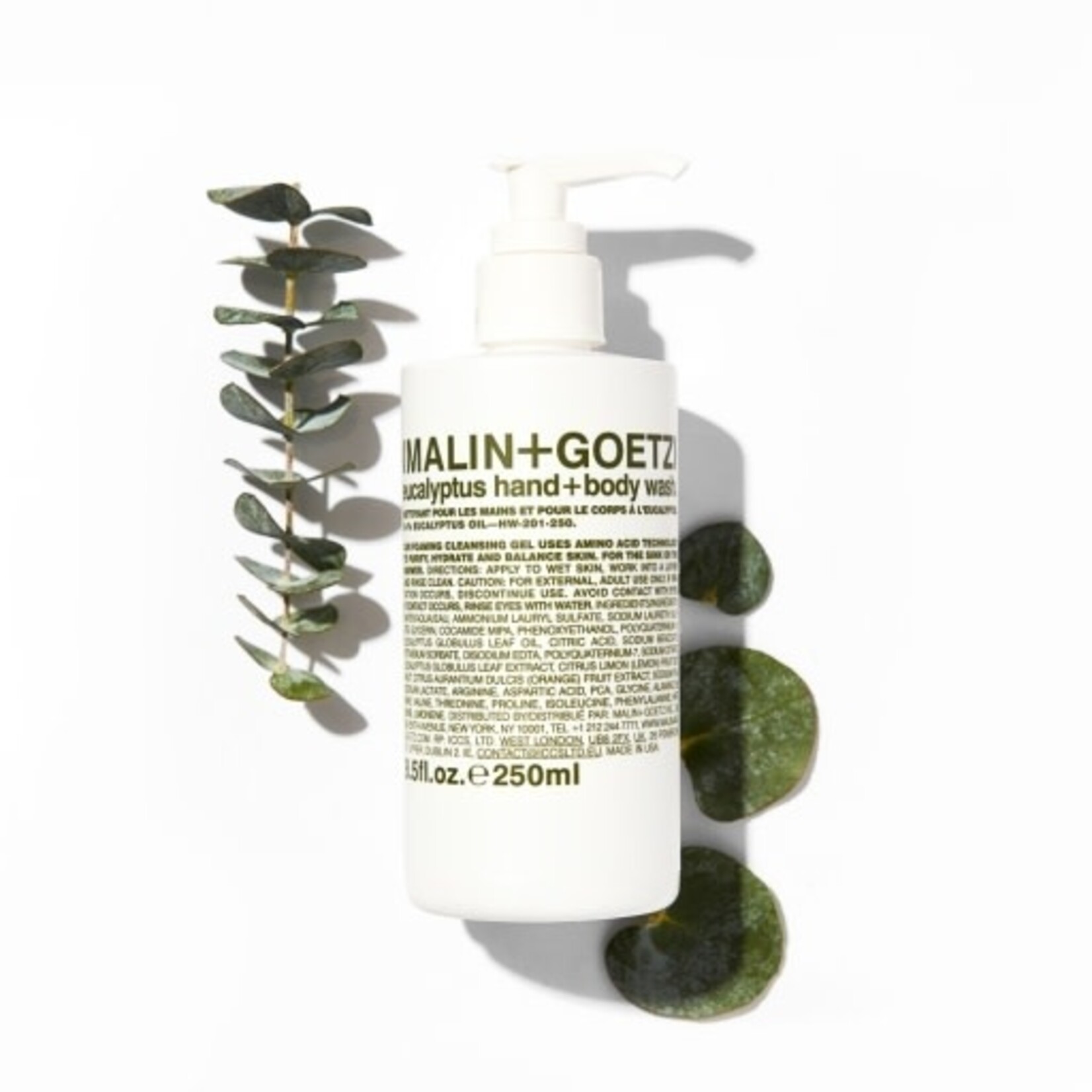 Malin+Goetz EUCALYPTUS HAND+BODY WASH, 8.5 oz