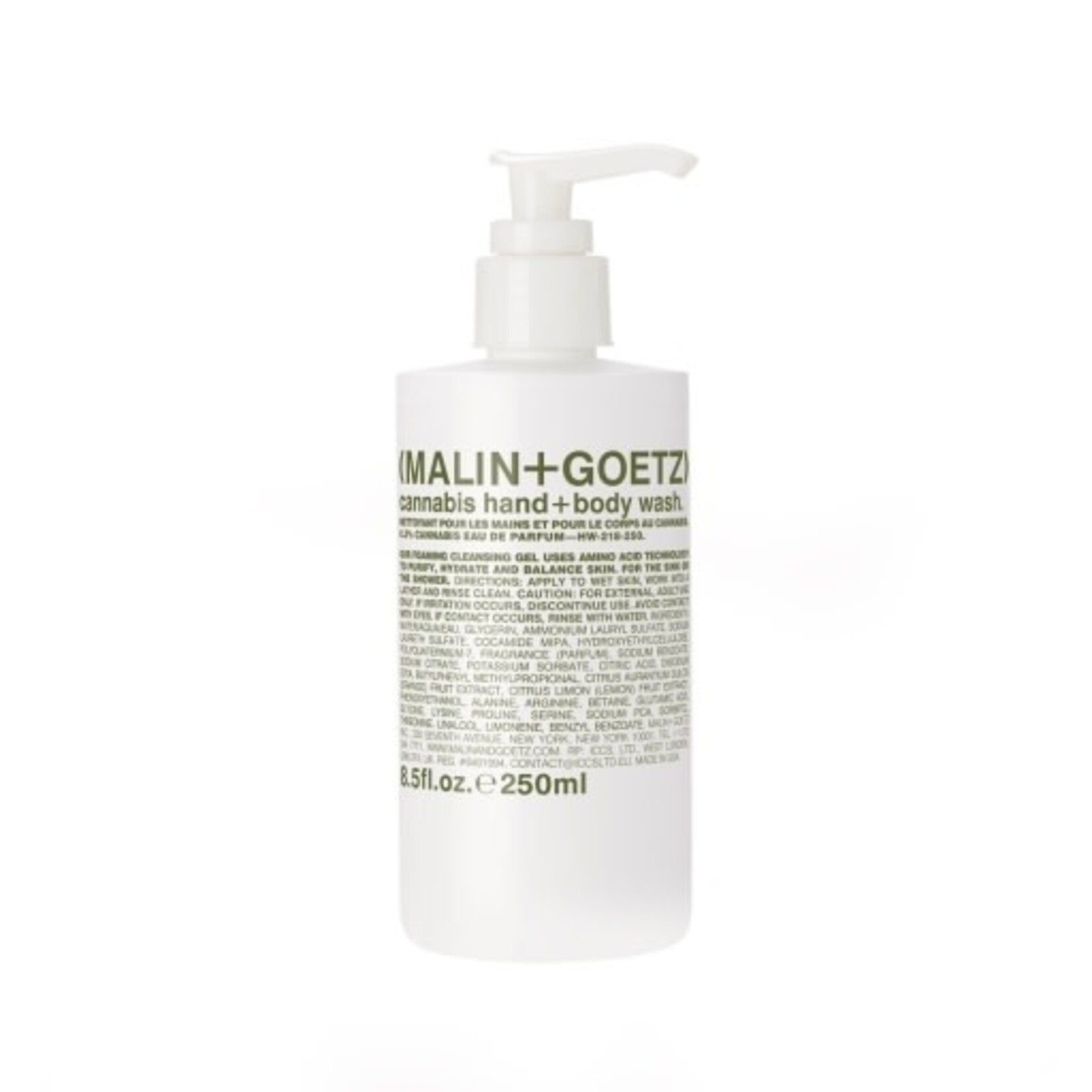 Malin+Goetz Cannabis Hand + Body Wash, 8.5 oz.