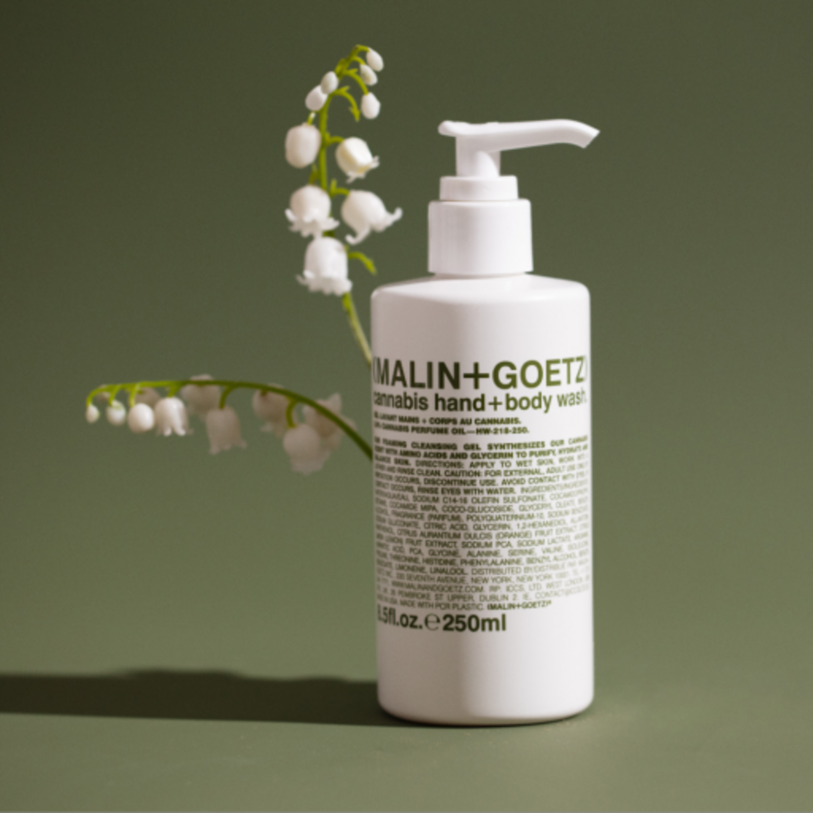 Malin+Goetz Cannabis Hand + Body Wash, 8.5 oz.