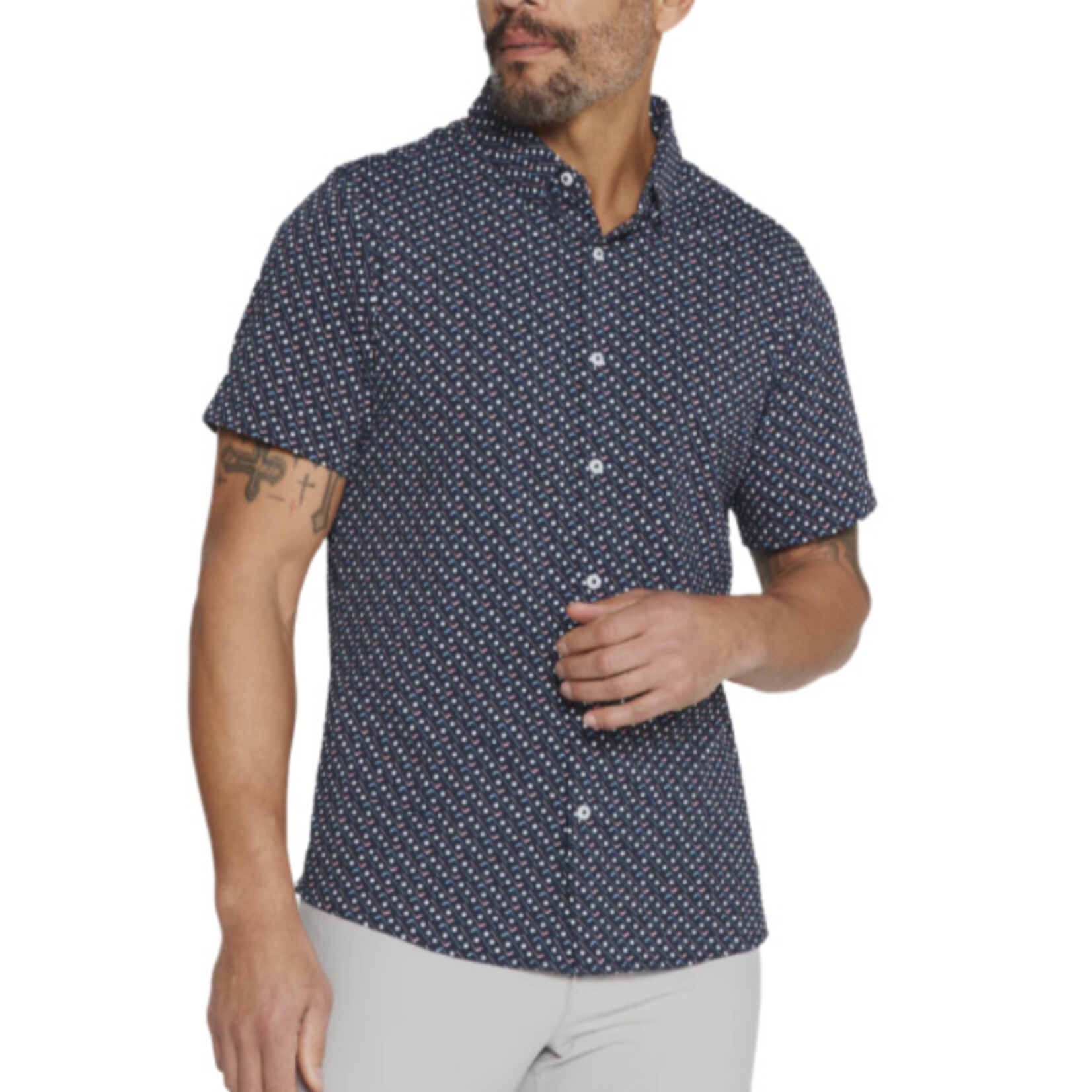 7 Diamonds MARINE SHORT SLEEVE SHIRT
