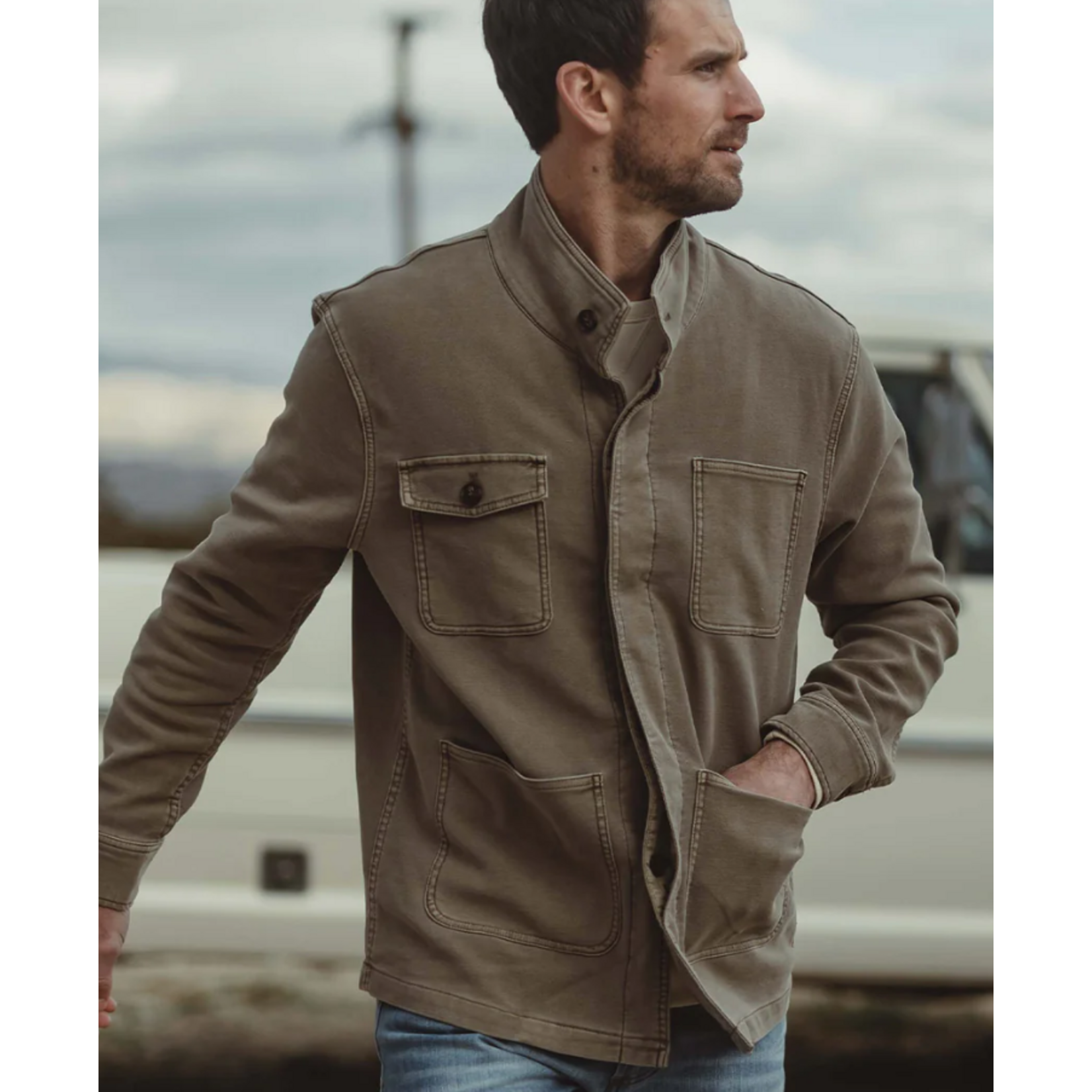 The Normal Brand Comfort Terry Chore Coat