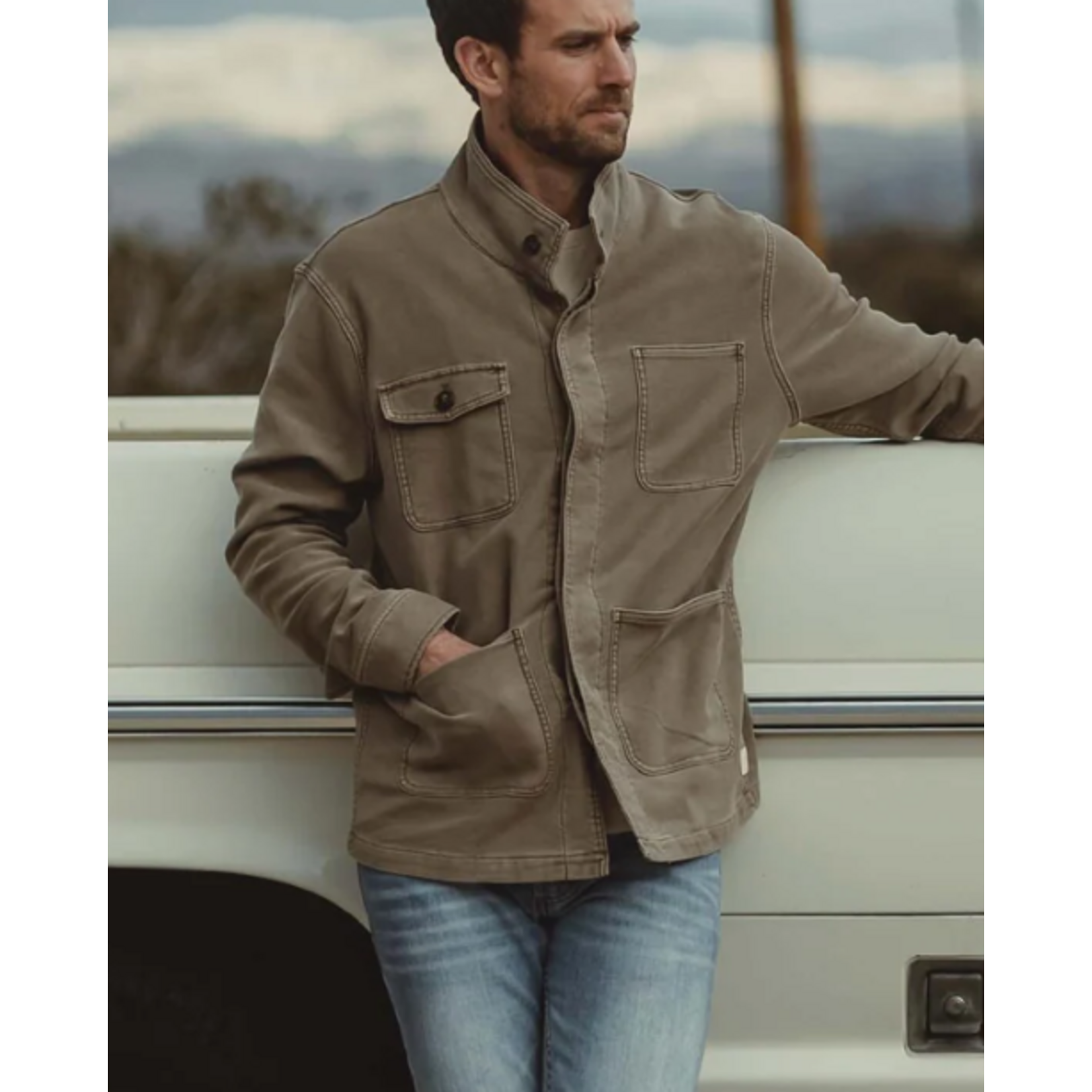 The Normal Brand Comfort Terry Chore Coat