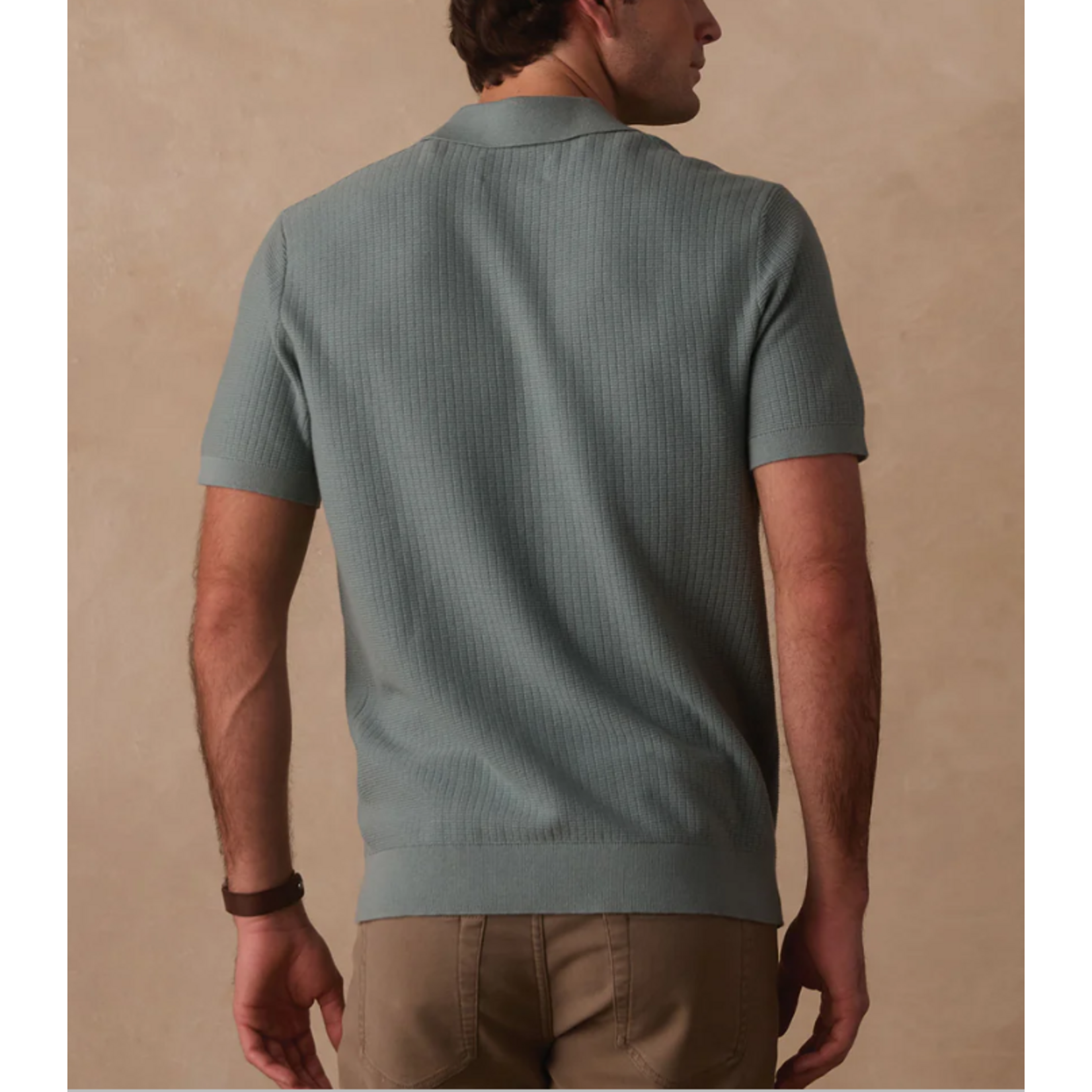 The Normal Brand Breezknit Polo Shirt