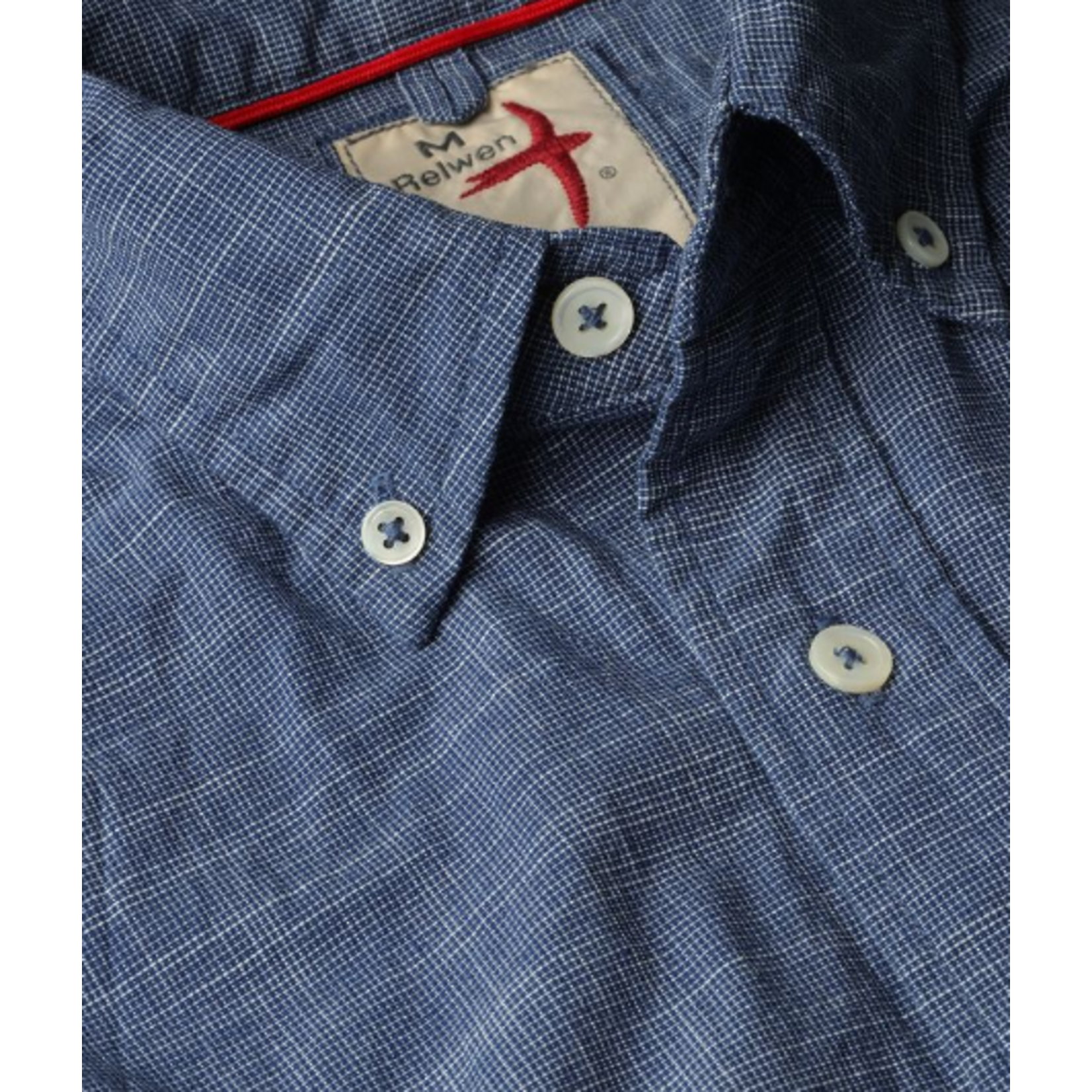 Relwen Half-Slv Blues Short Sleeve Shirt