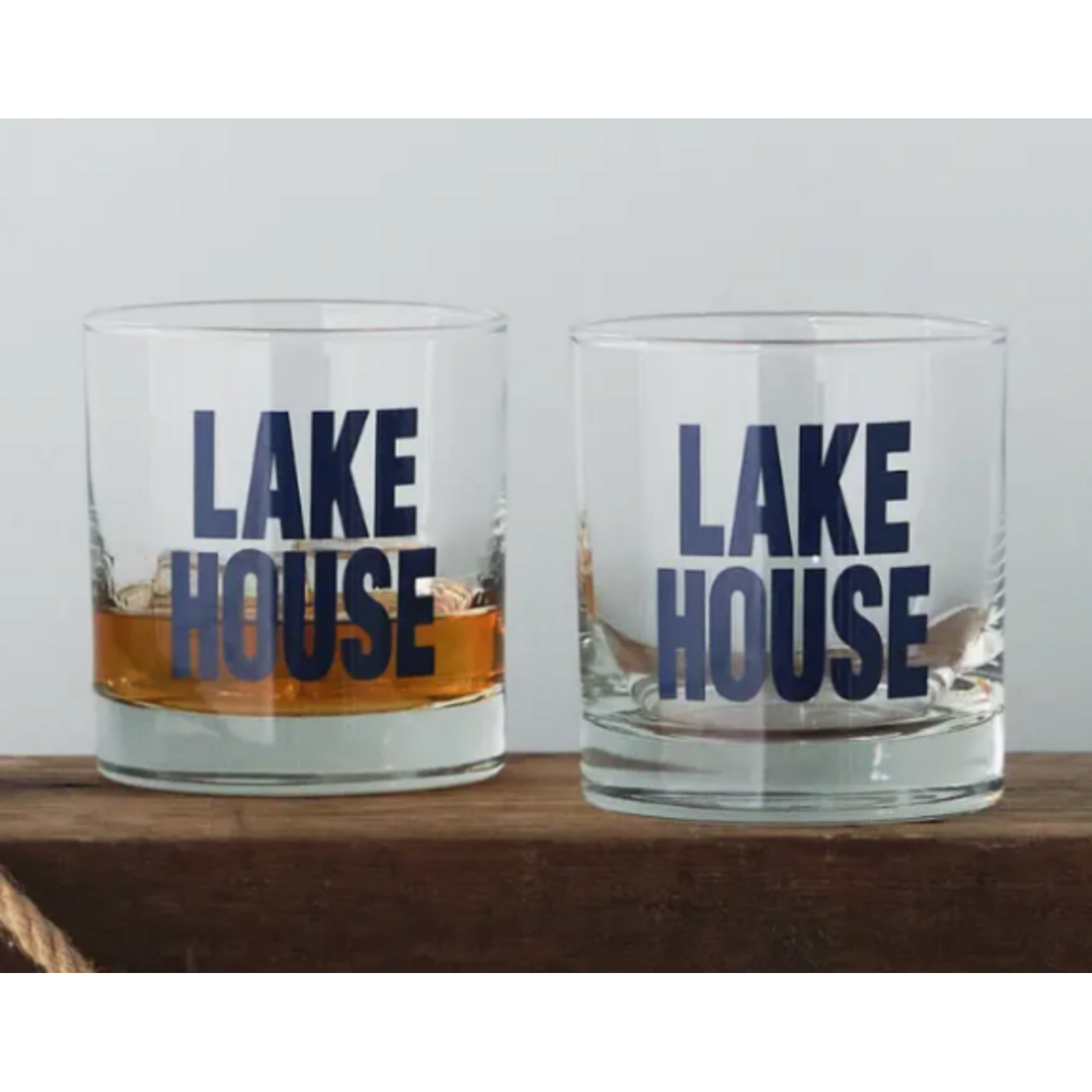 Vital Industries Lake House Rocks Glass