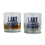 Vital Industries Lake House Rocks Glass