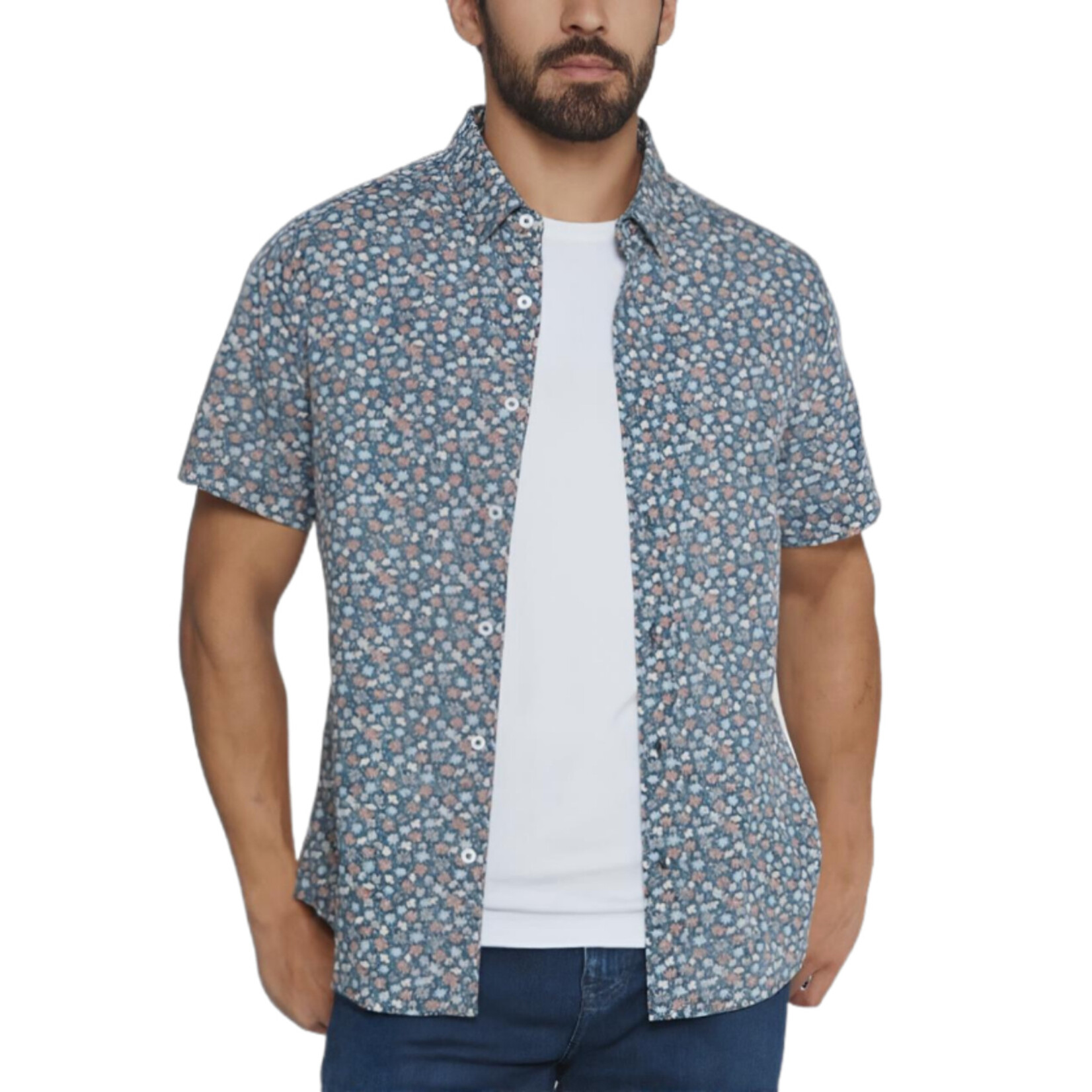 7 Diamonds Mulberry Short Sleeve Shirt