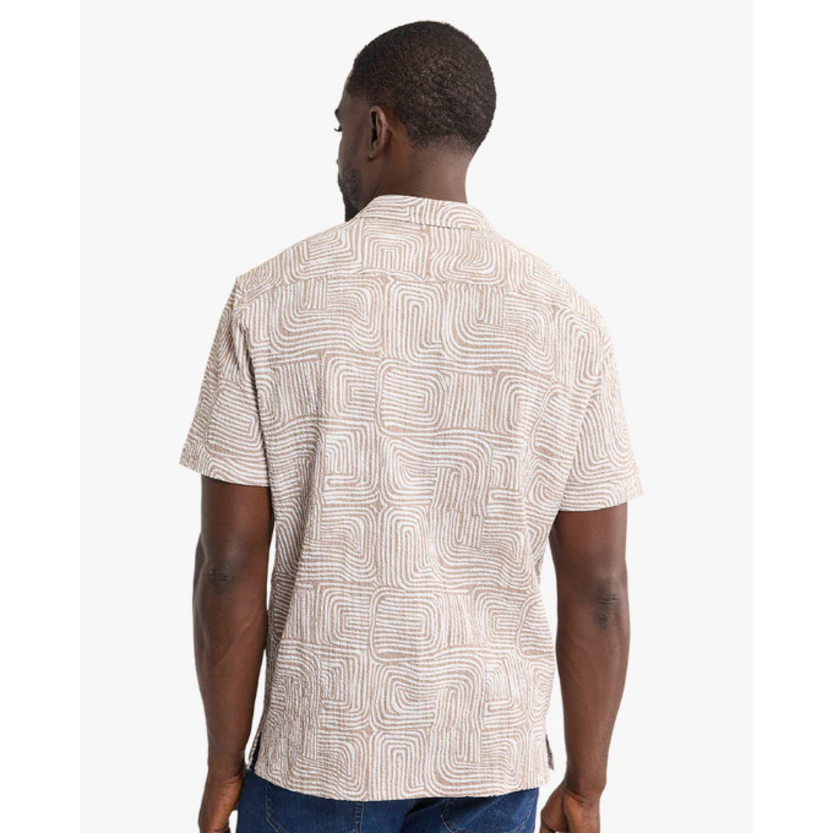 Fair Harbor Castaway Textured Camp Shirt