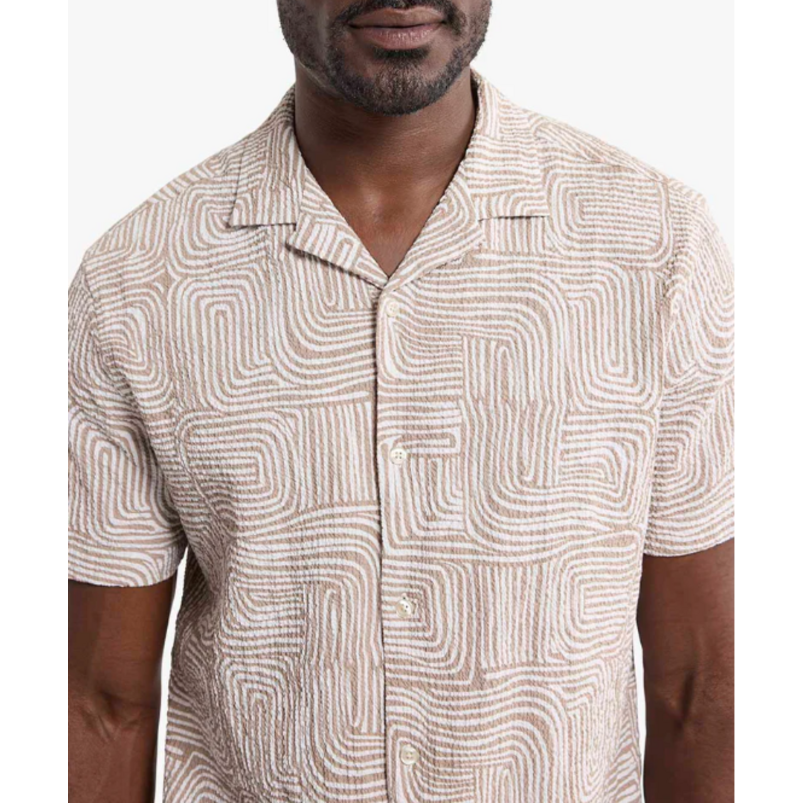 Fair Harbor Castaway Textured Camp Shirt