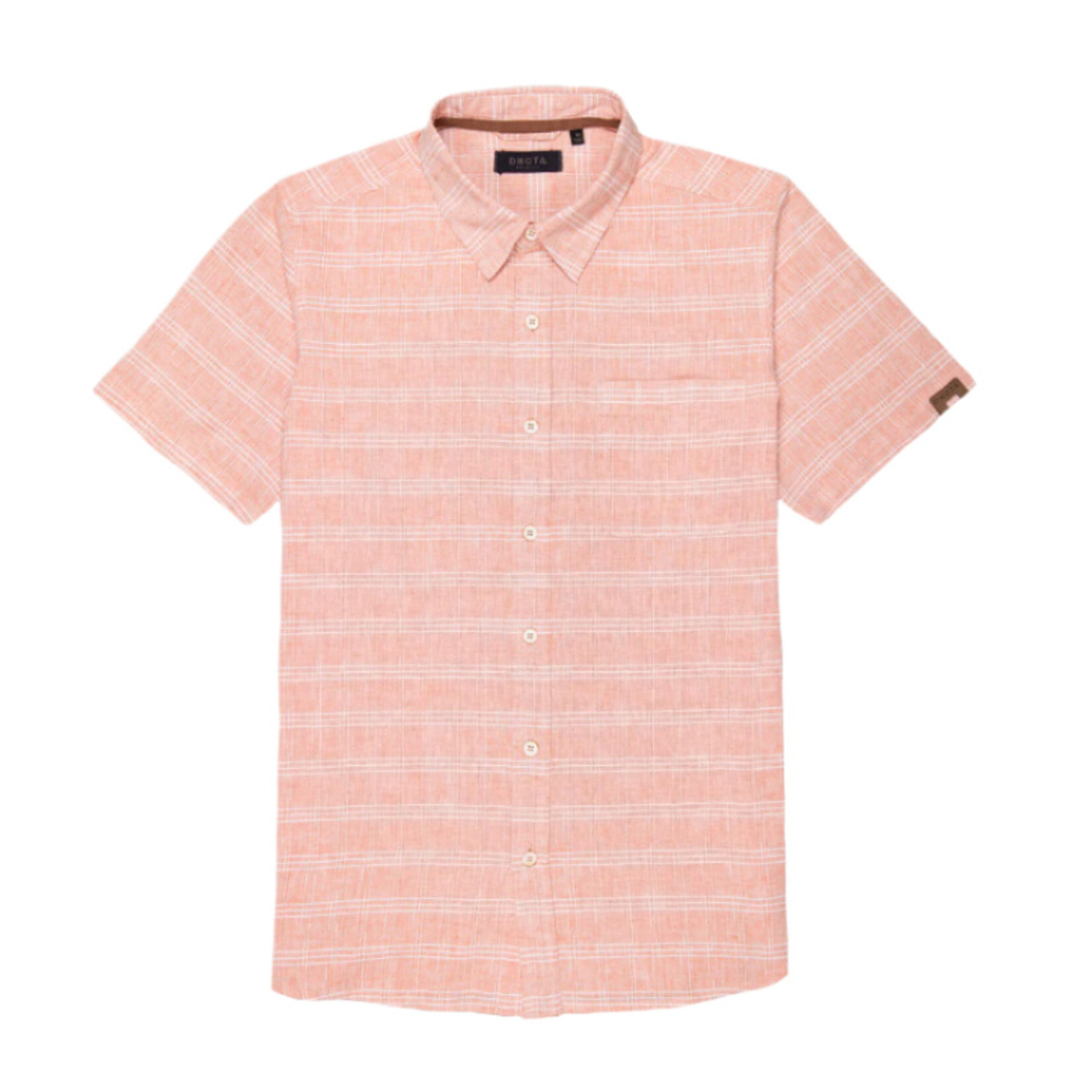 DKota Grizzly Nate Cotton Linen Short Sleeve Shirt