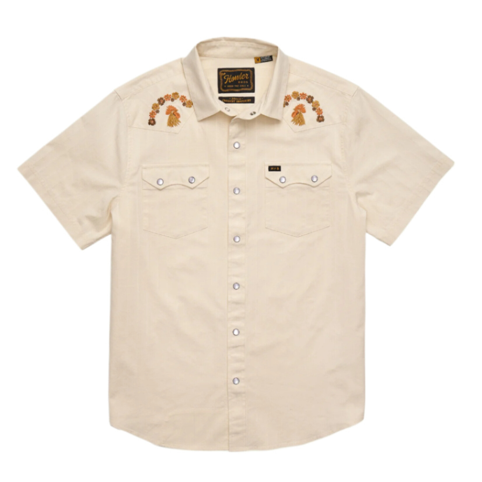 Howler Brothers Crosscut Deluxe Short Sleeve Snapshirt