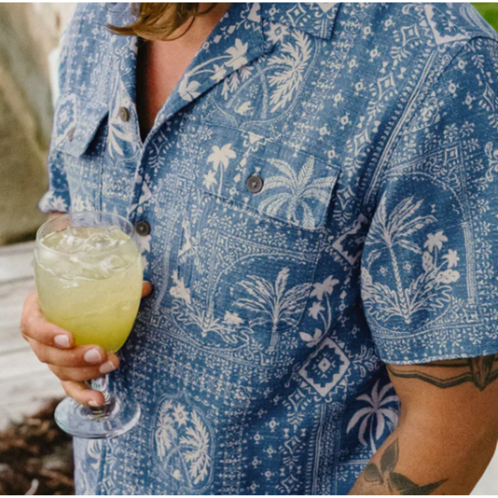 Howler Brothers Shores Club Short Sleeve Shirt