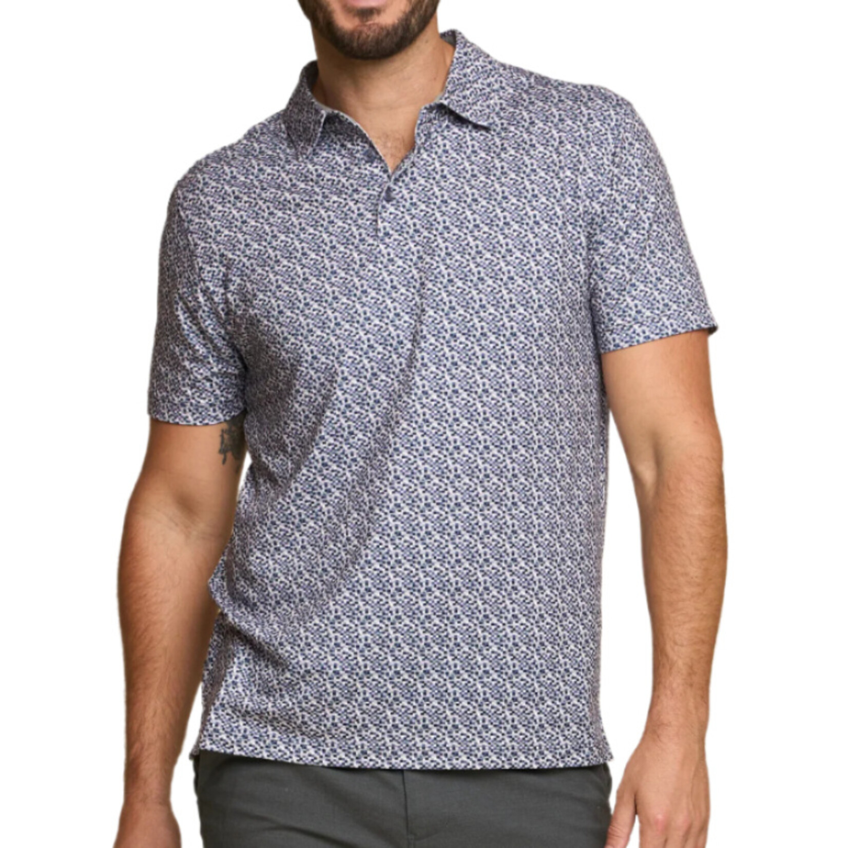 Fundamental Coast Pixel Polo Shirt