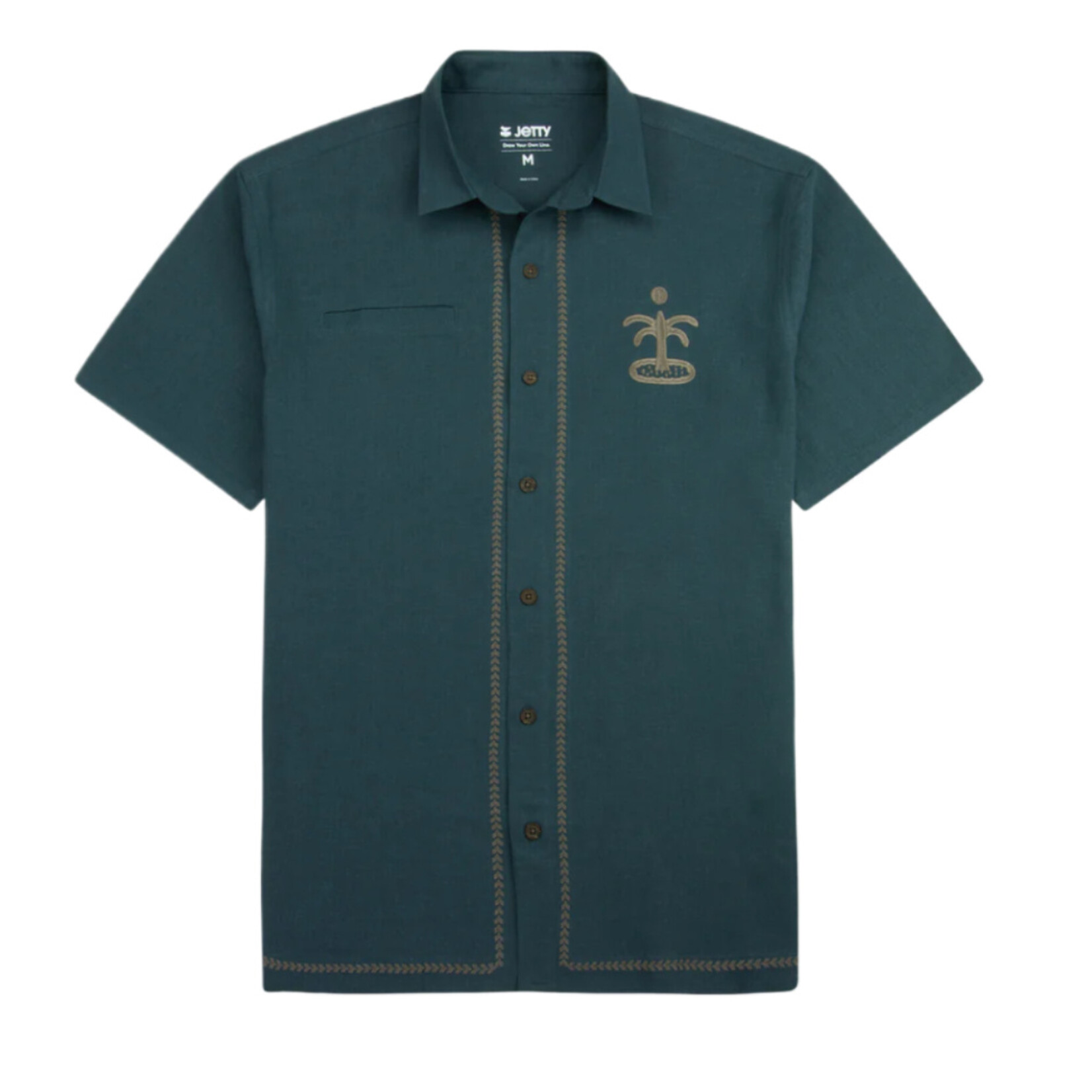 Jetty Marshall Embroidered Linen Shirt