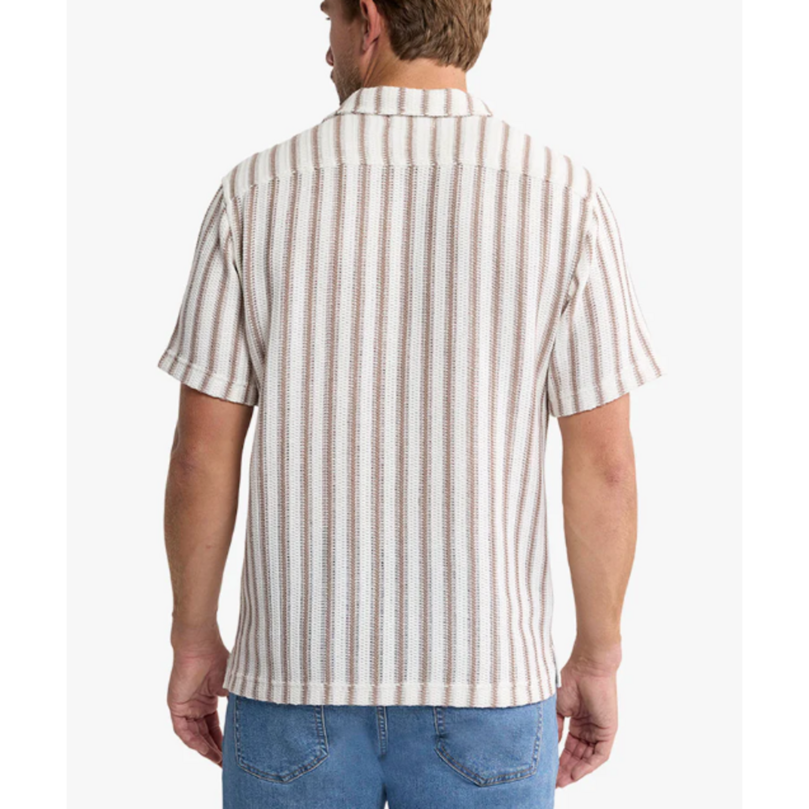 Fair Harbor Waveloom Crochet Shirt