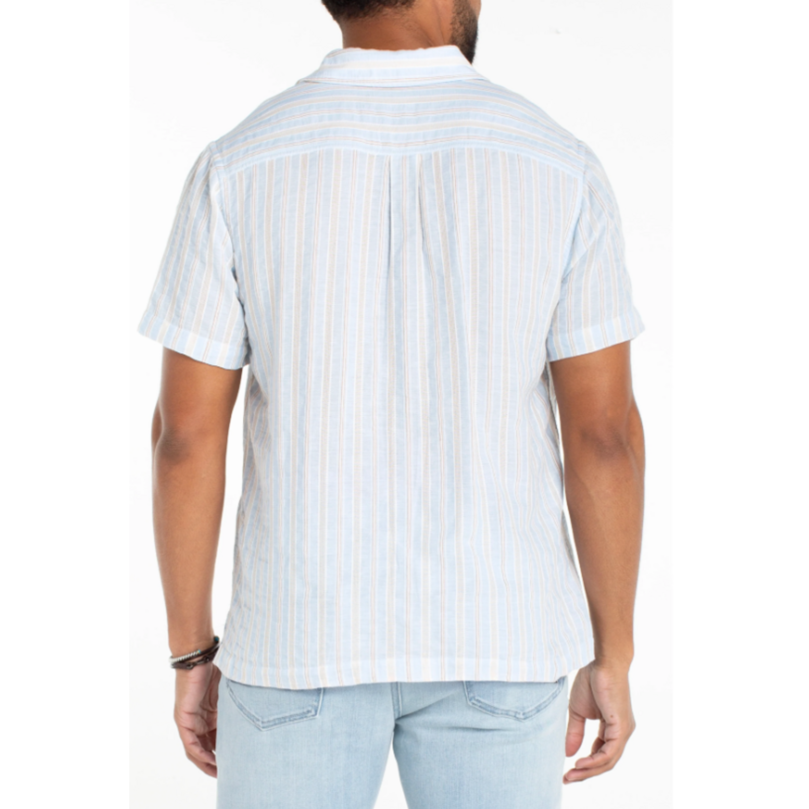 Liverpool Los Angeles Short Sleeve Button Up Shirt