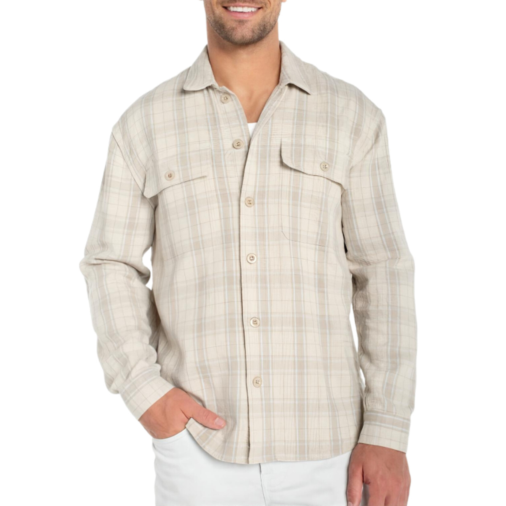Liverpool Los Angeles Flap Pocket Overshirt