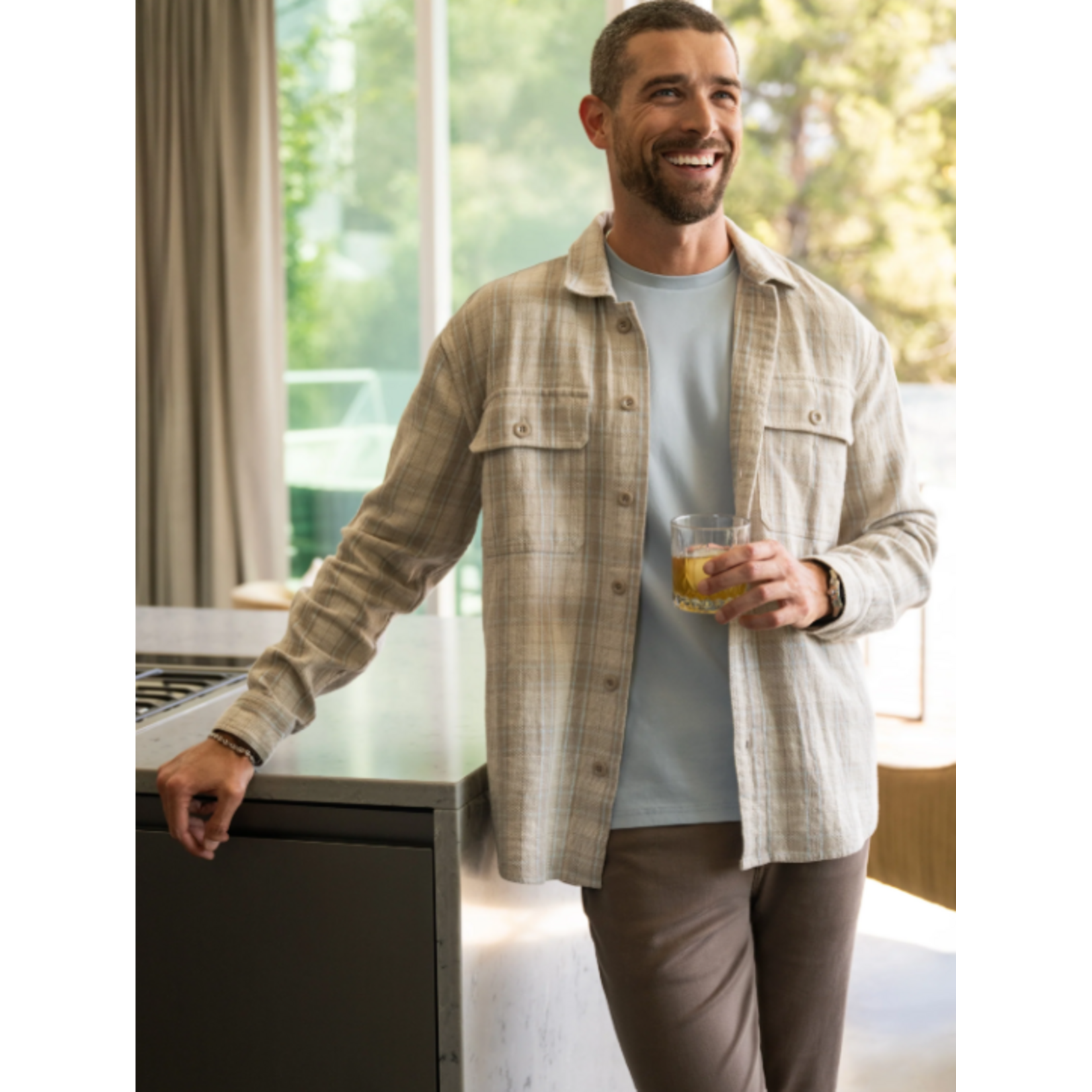 Liverpool Los Angeles Flap Pocket Overshirt