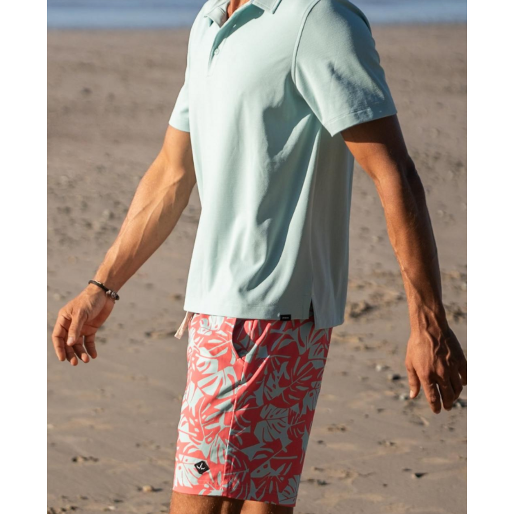 Prana Rotator Short Sleeve Polo Shirt